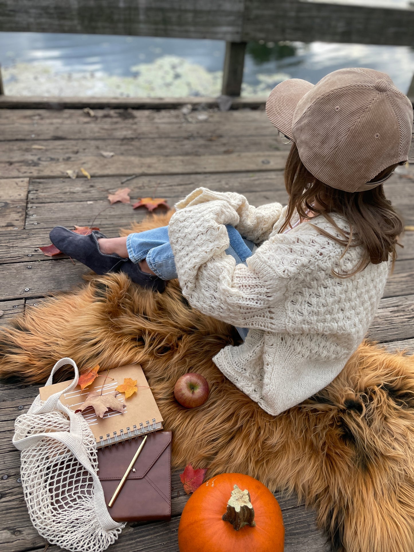 Follkee Kids Santa Bambosh Brown Indoor Barefoot Slipper