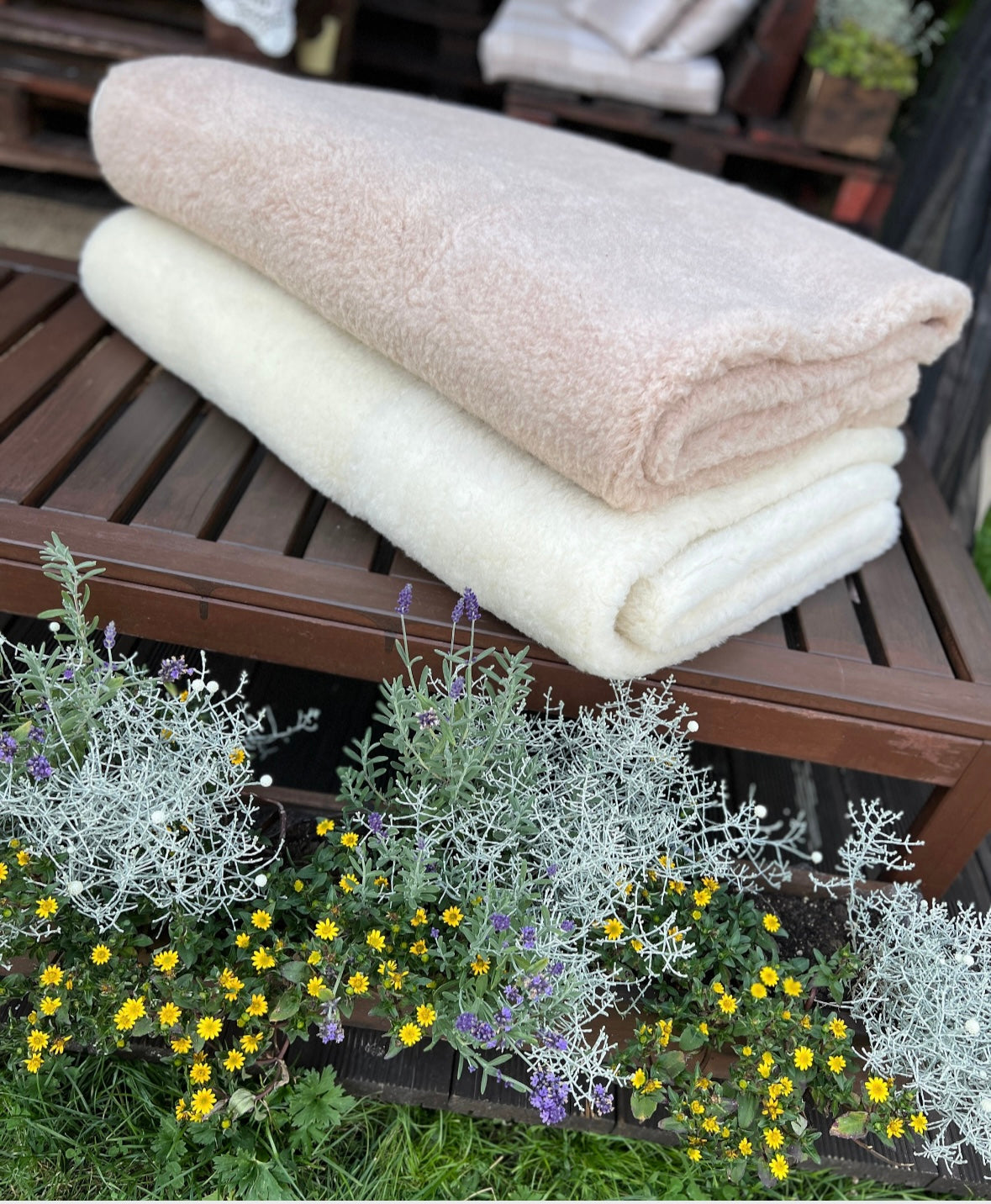100% Organic Merino Wool Blanket, Winter Blanket, Handmade Blanket, Warm Blanket KC
