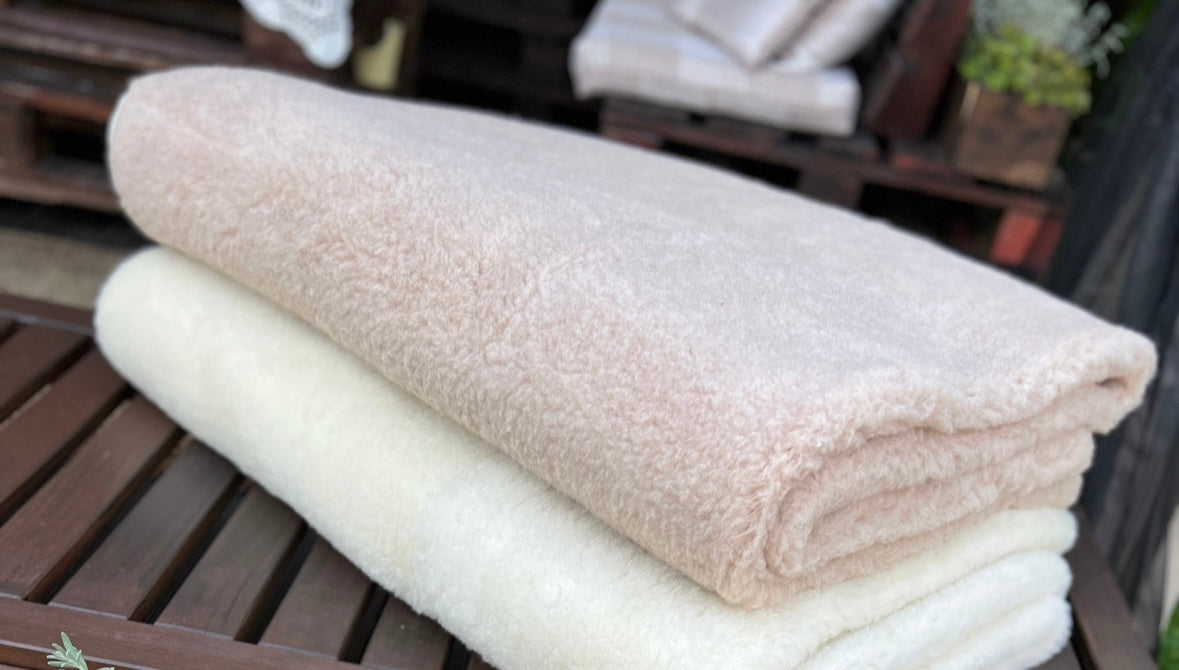 100% Organic Merino Wool Blanket, Winter Blanket, Handmade Blanket, Warm Blanket KC