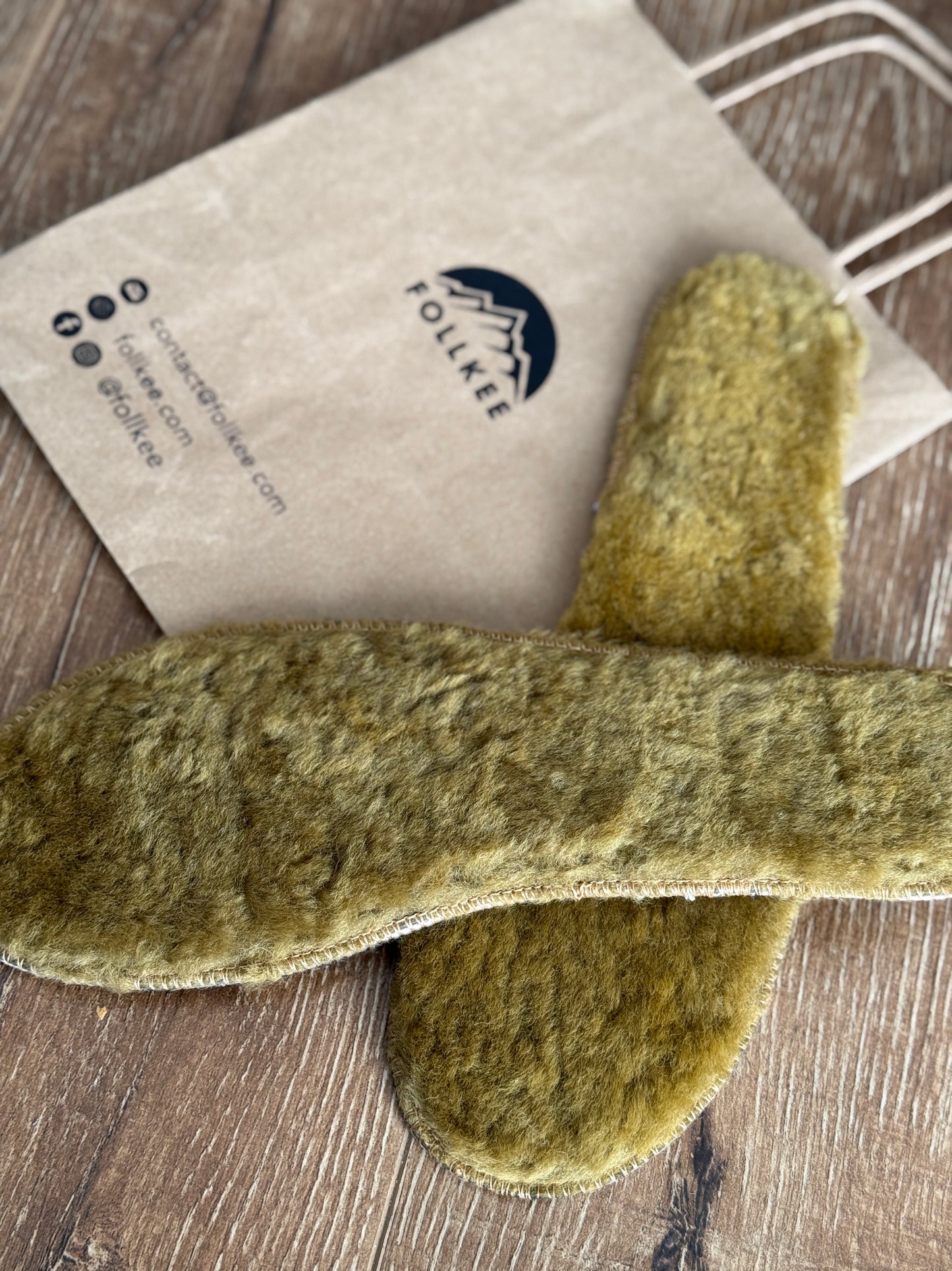 Wool Insoles, Sheepskin Shoe and Slippers Insole 100% MERINO WOOL