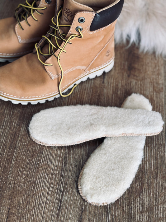 Shoe inserts 100% Natural Wool, Wool Insoles, Sheepskin Shoe and Slippers Insole 100% MERINO WOOL
