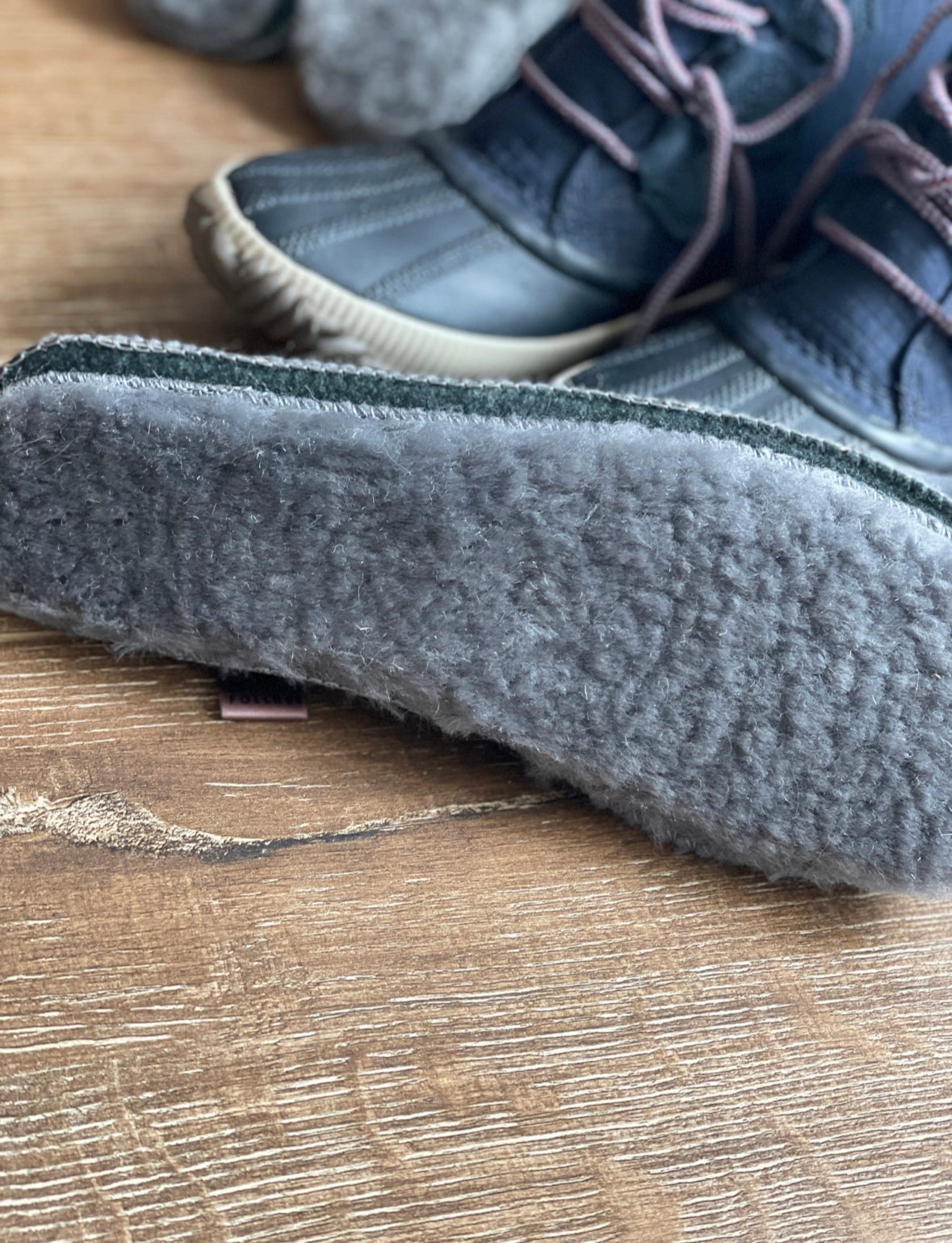 Wool Insoles, Sheepskin Shoe and Slippers Insole 100% MERINO WOOL