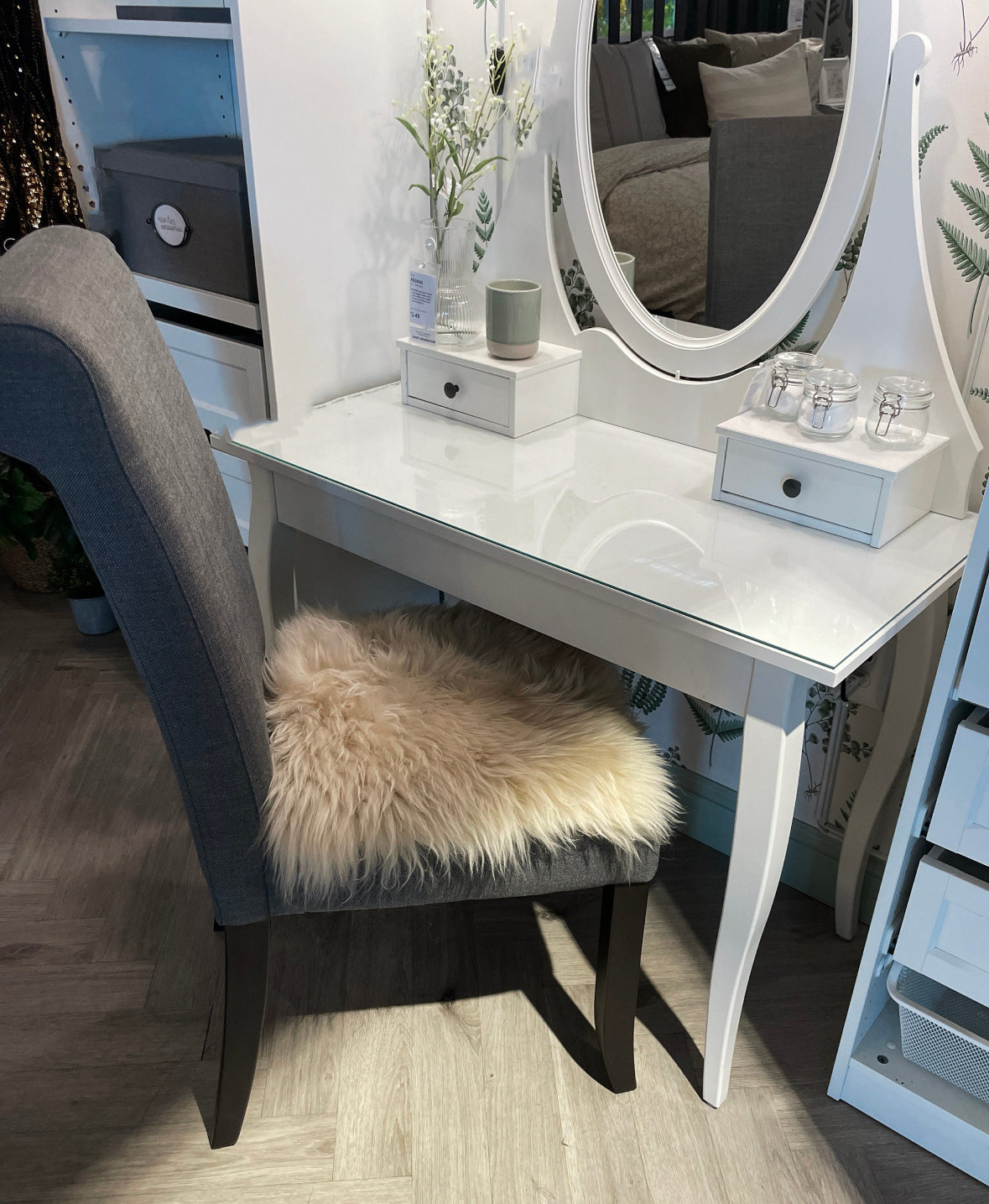 Chair Pad Stool Pad | Scandinavian Decor | Seat Pad Champagne | Icelandic Style | Trendy | Cozy