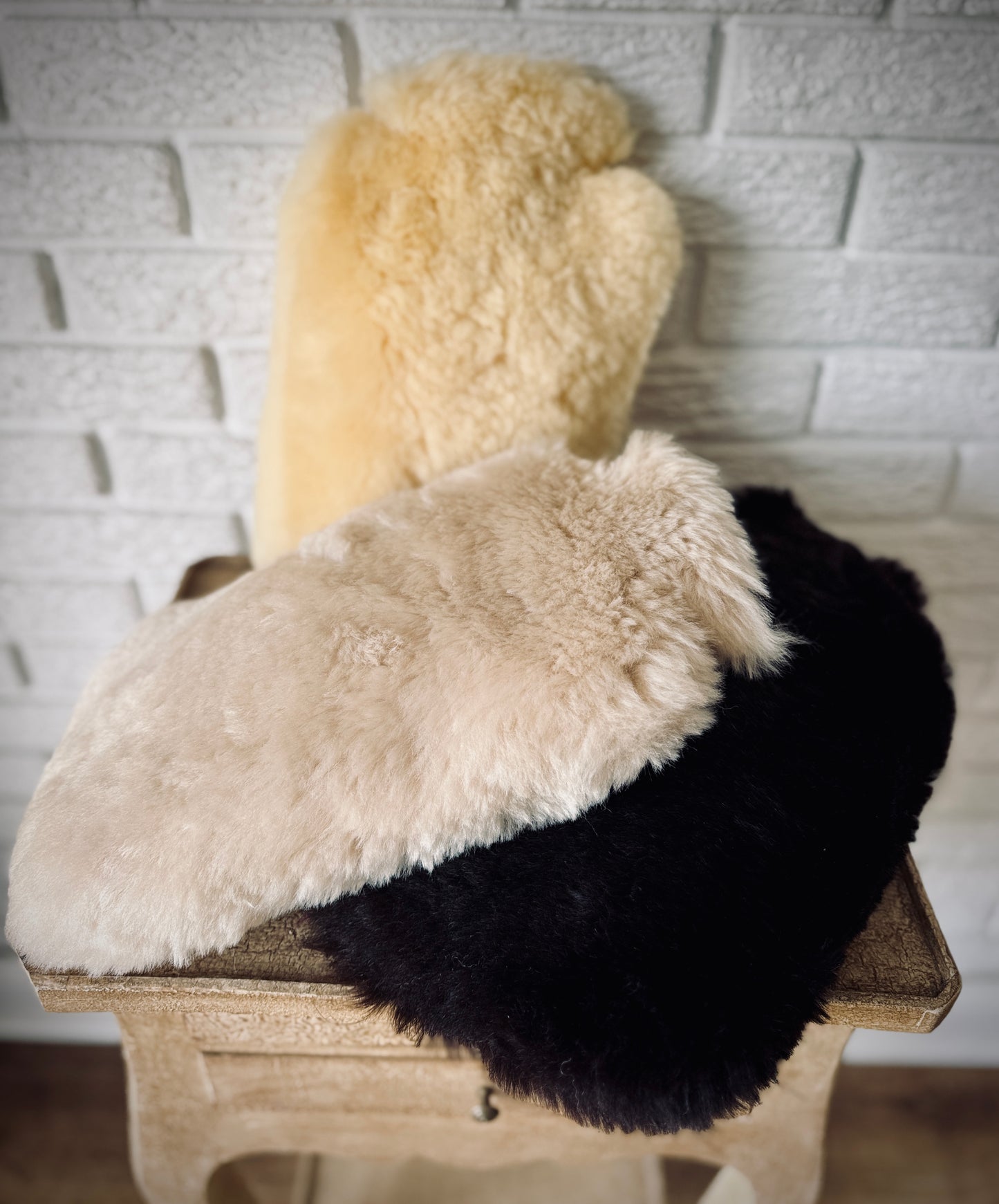 Sheepskin Hot Water Bottle Cover, All Natural,Iceland Merino