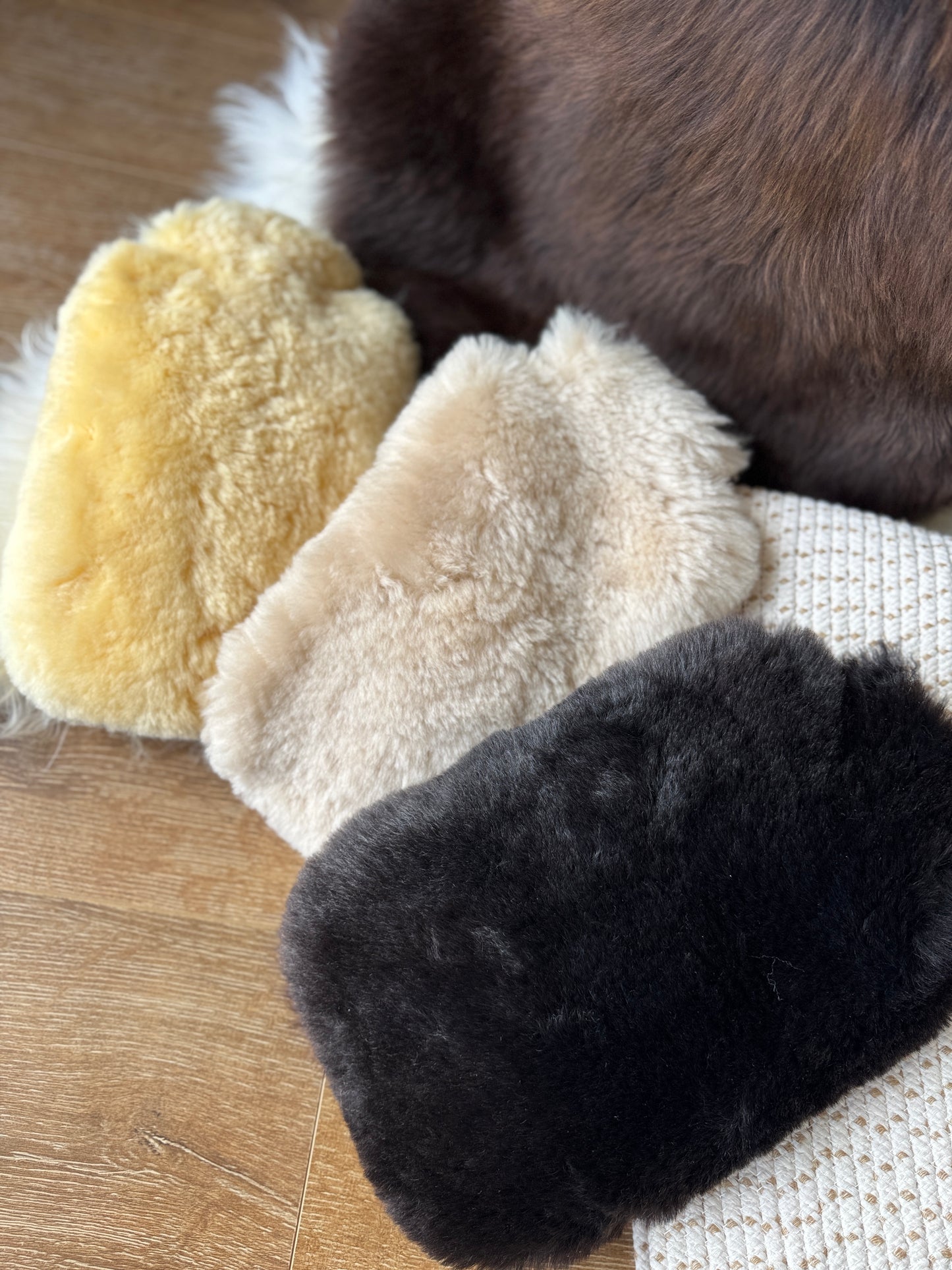 Sheepskin Hot Water Bottle Cover, All Natural,Iceland Merino