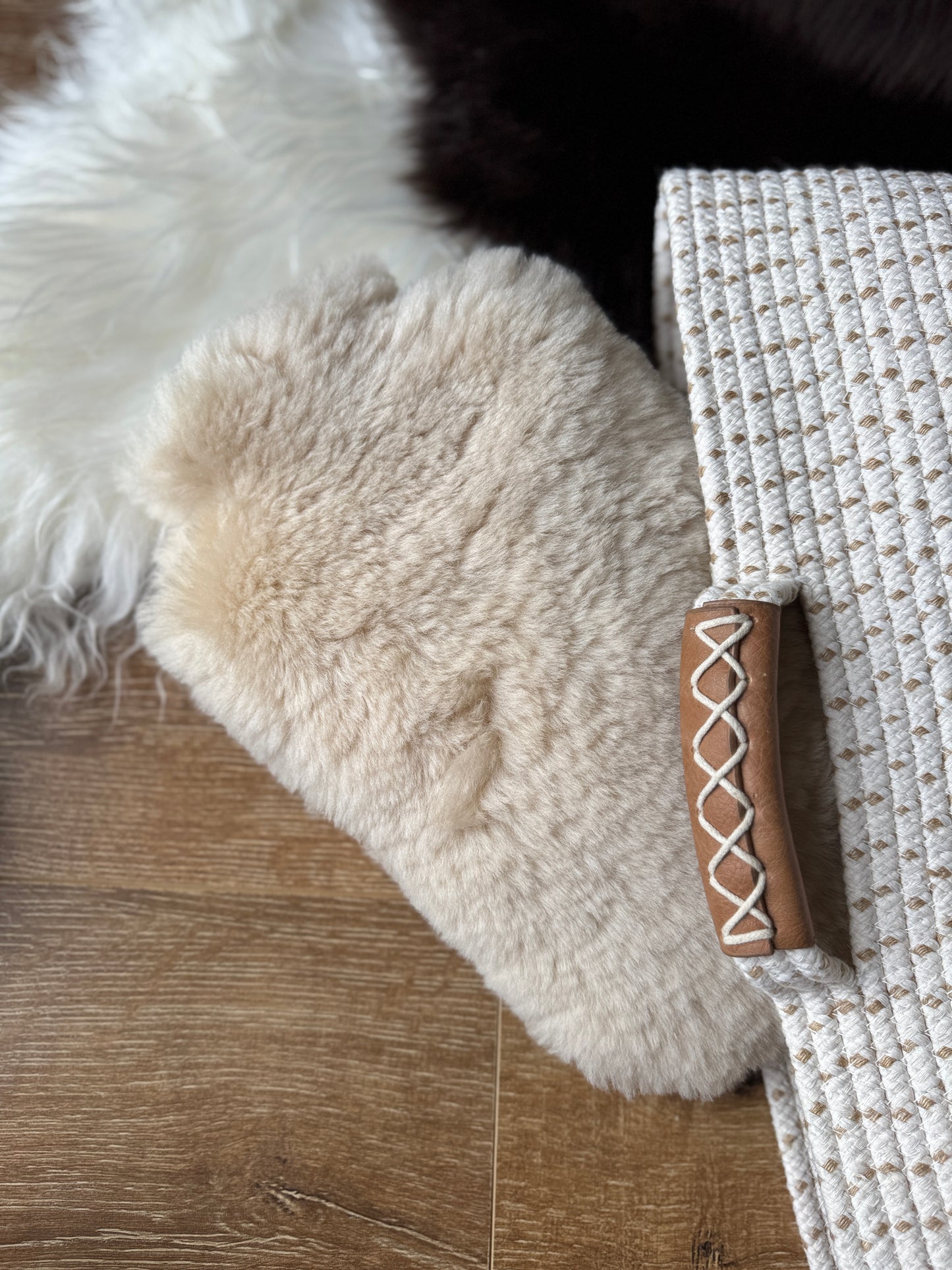 Sheepskin Hot Water Bottle Cover, All Natural,Iceland Merino
