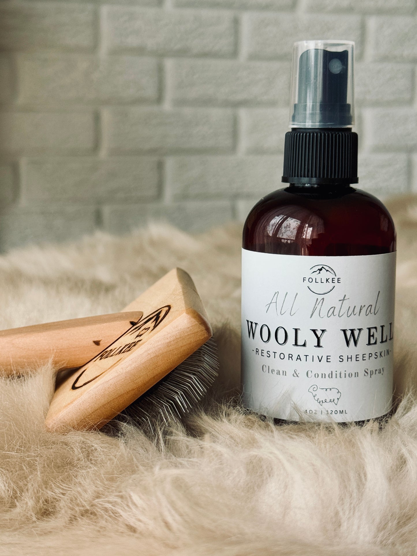 Follkee Sheepskin Care Set