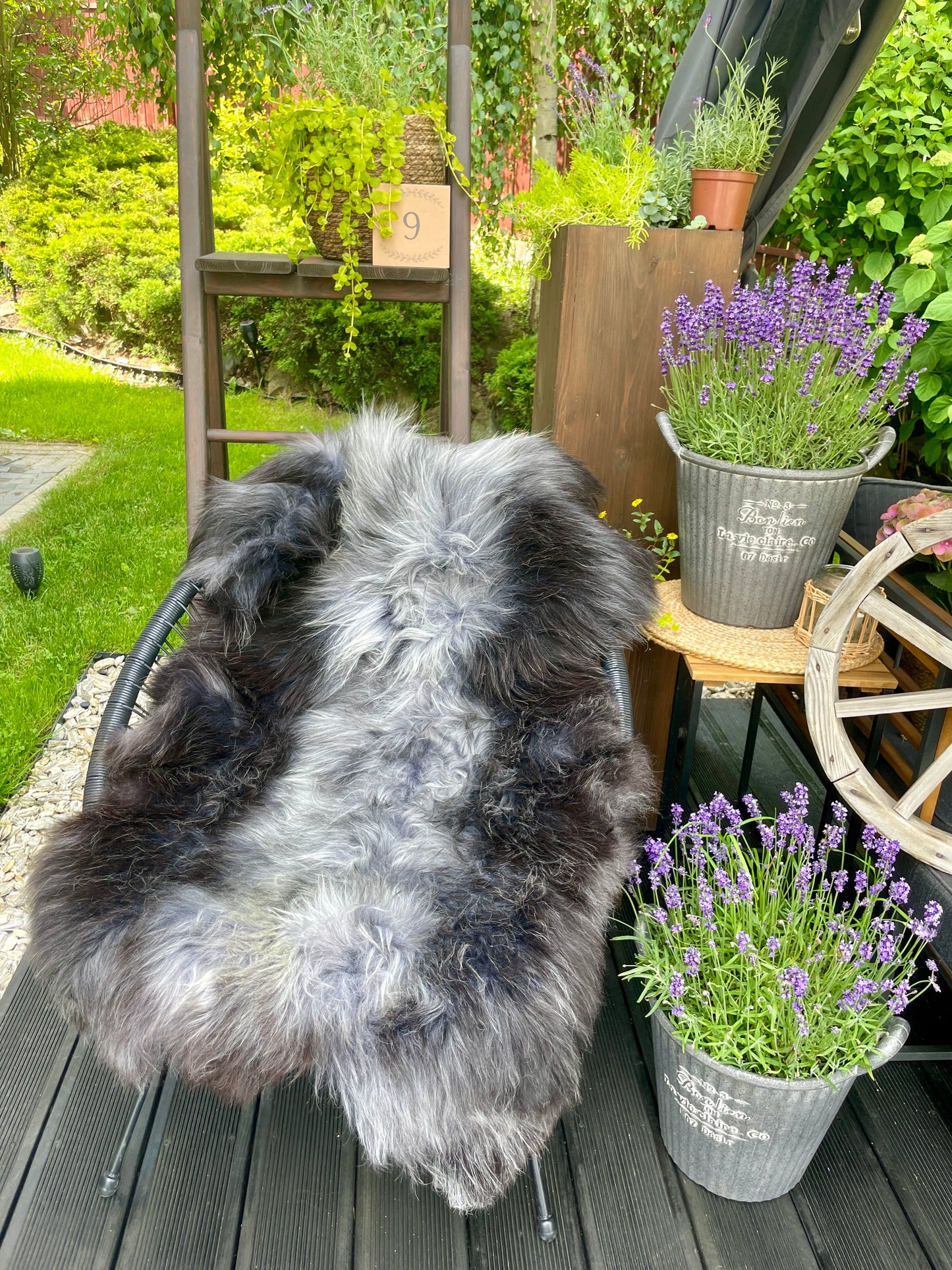 Follkee Pure Comfort, Naturally: Discover Sheepskin Melerade Rug Throw Fur Rug Sheepskin Rug throw, natural sheepskin, chair throw, leather rug E6