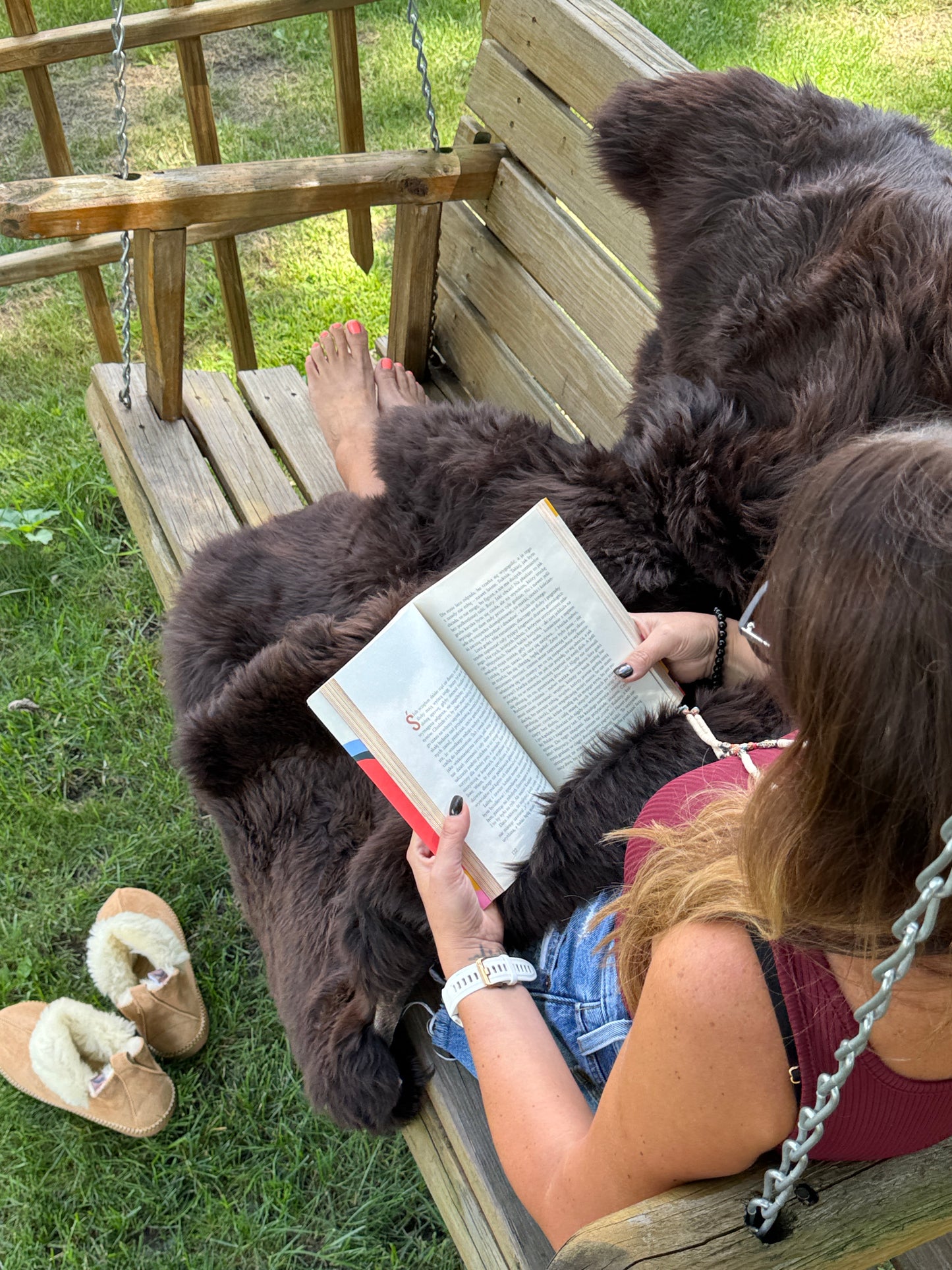 Follkee Sheepskin, Natural Brown Icelandic Sheepskin, sheepskin rug throw, natural sheepskin, real sheepskin rug
