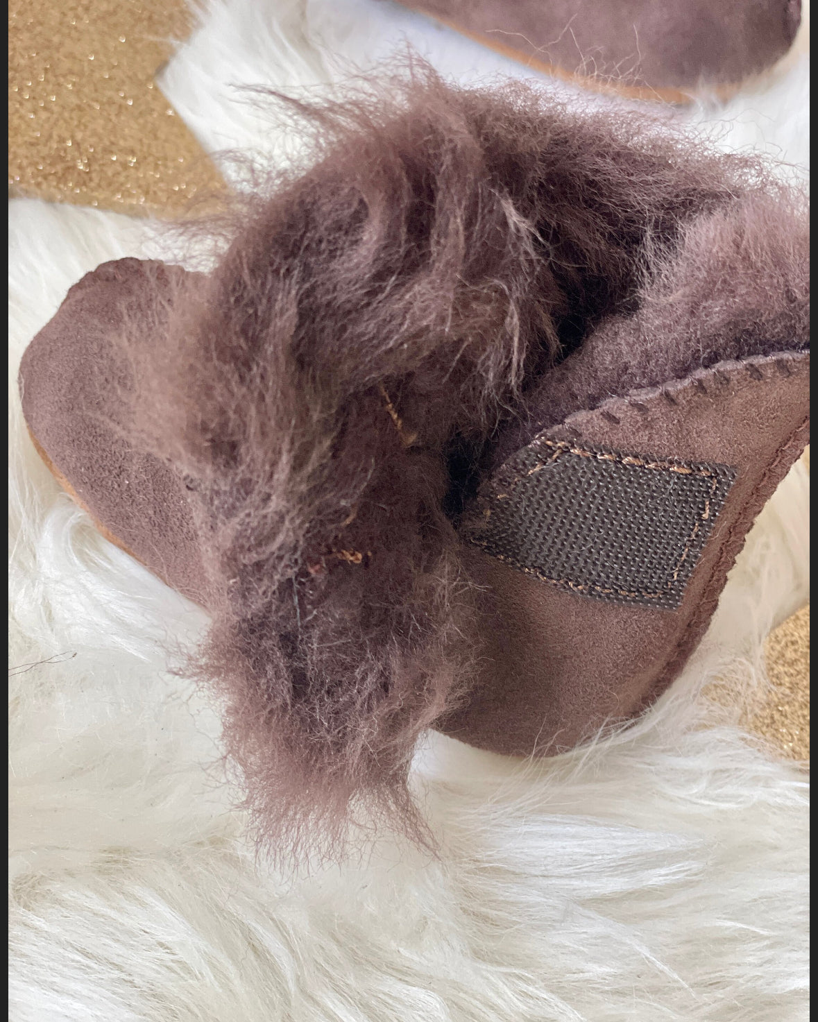 Follkee Children Slippers House Shoes Handcrafted Wool 100% Leather