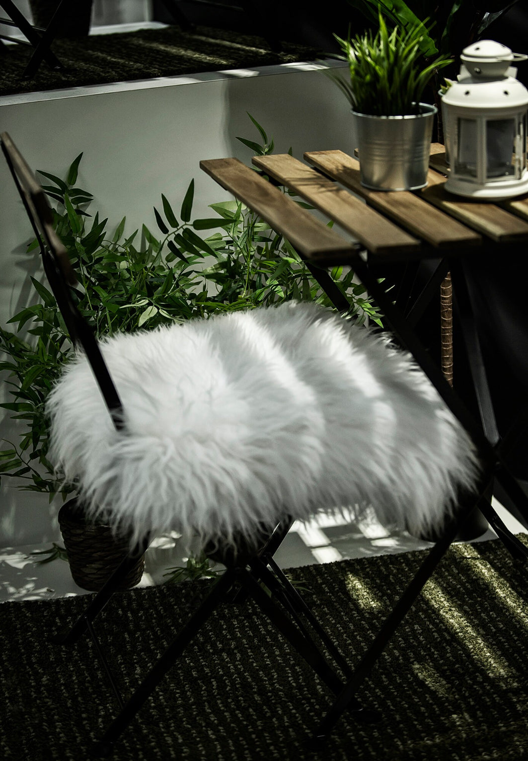 Chair Pad Stool Pad | Scandinavian Decor | Seat Pad White | Icelandic Style | Trendy | Cozy