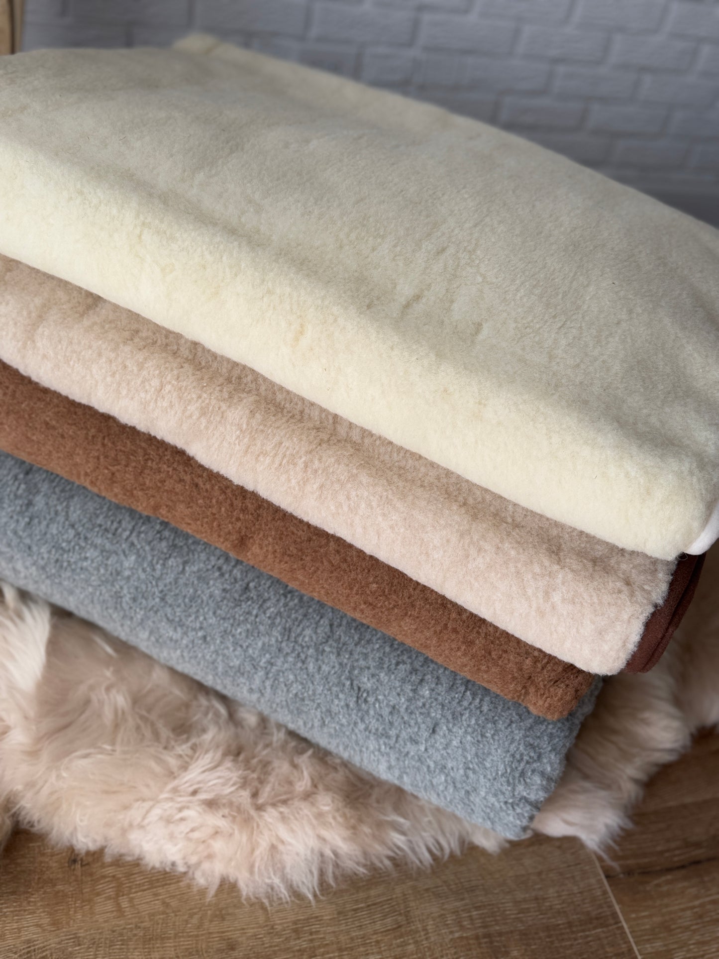 100% Organic Merino Wool Blanket, Winter Blanket, Handmade Blanket, Warm Blanket KC