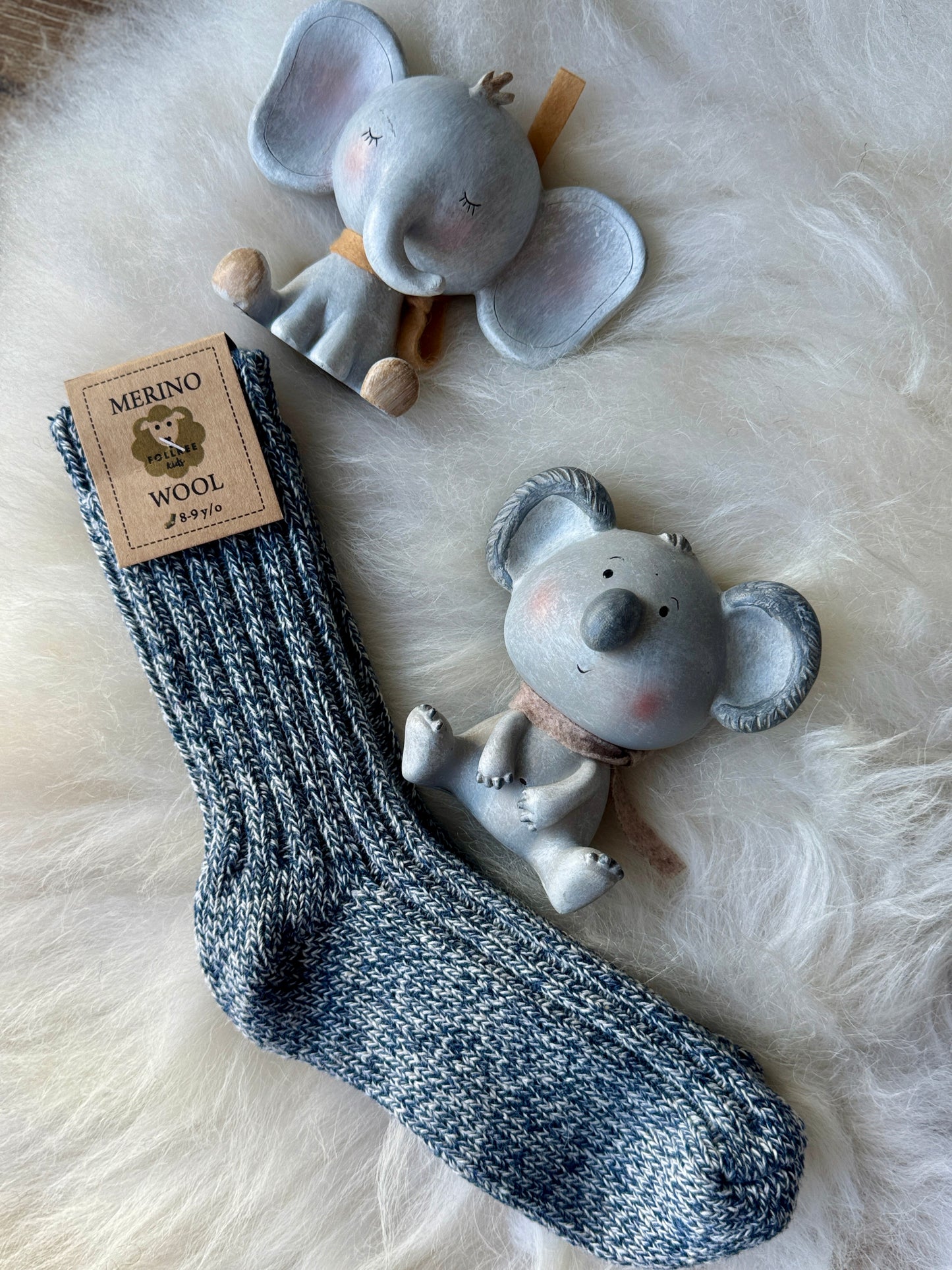 Stylish Kids Merino Wool Socks by Follkee