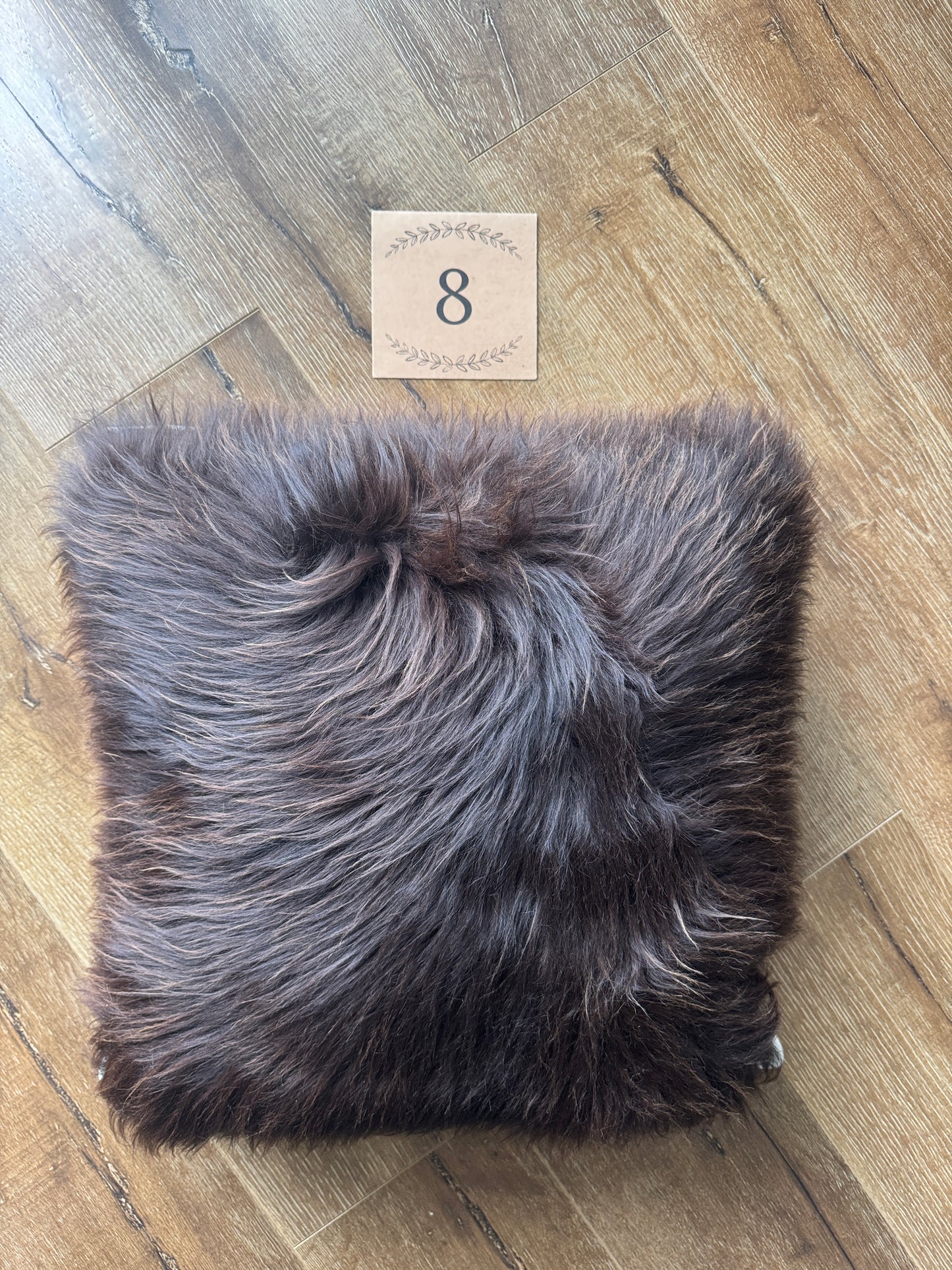 Luxurious Single-Sided Sheepskin Cushions | Scandinavian Decor | Pillow Cover | Icelandic Style | Trendy | Cozy