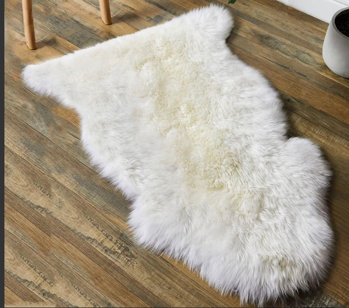 Sheepskin Meditation Mat — Natural Wool Grounding Pad for Yoga & Mindfulness