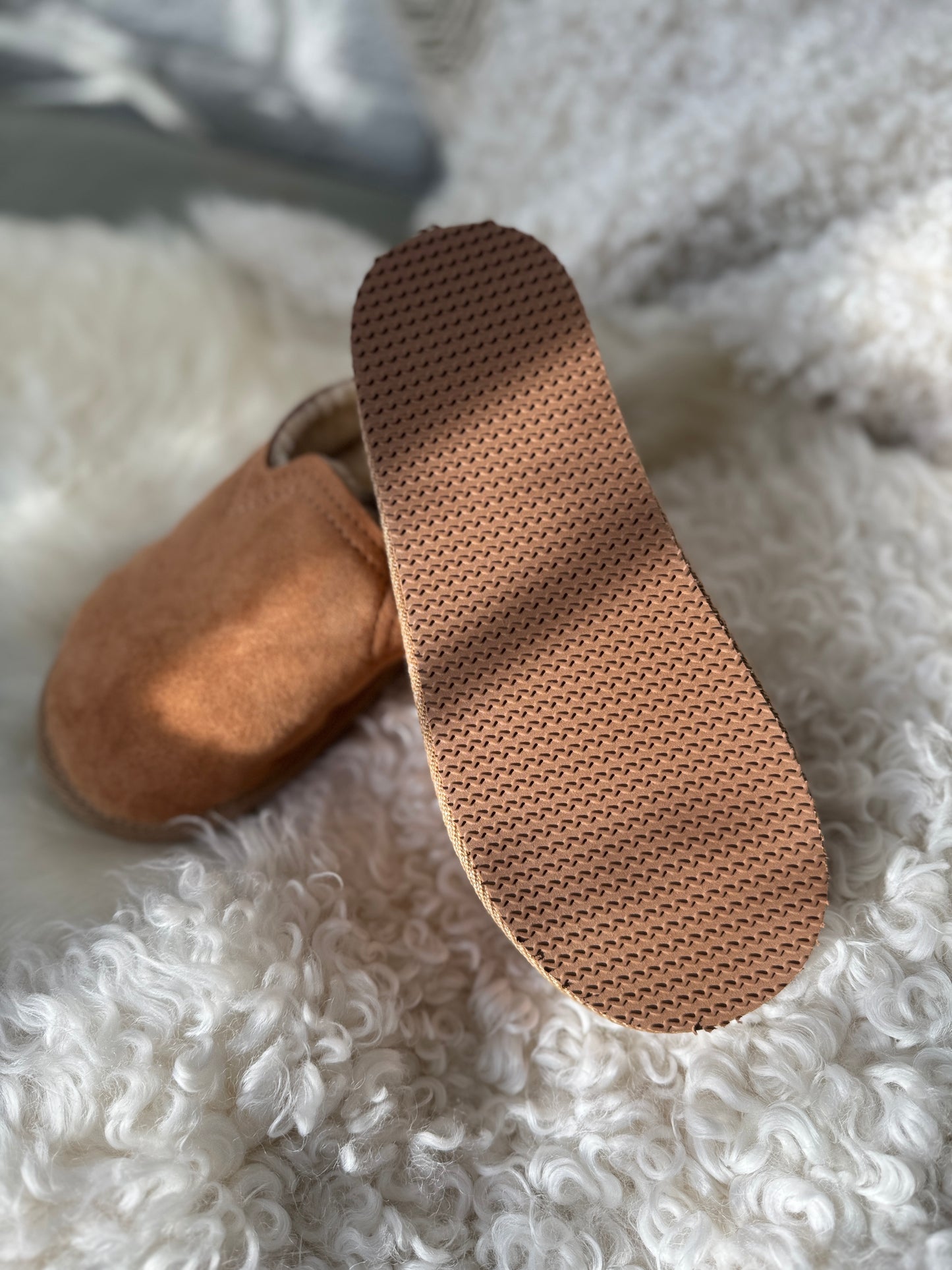 Sheepskin Merino Wool Slippers Men and Women House Shoes Slip On Slippers handmade comfort for winter