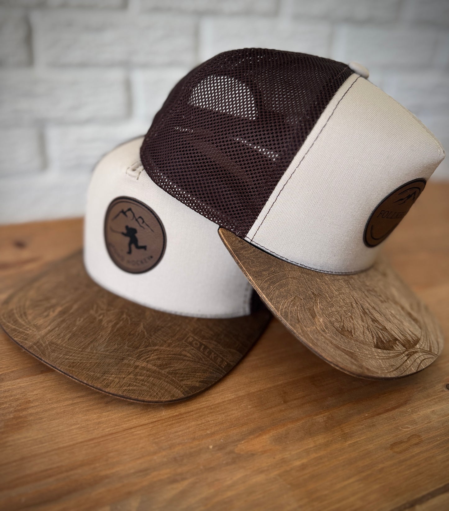 Birch‑Wood Visor Cap – Hand‑Carved Wooden Brim Hat | Natural Wood Cap | Unisex Outdoor Travel Hat