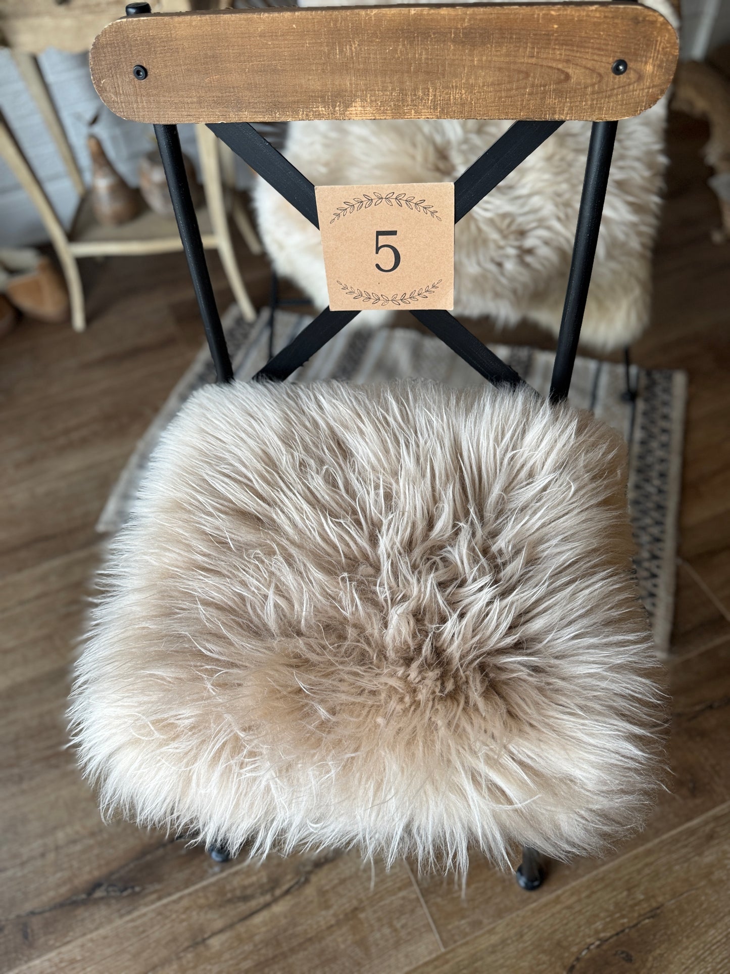 Eco-Friendly Sheepskin Mat – Calming Bed for Anxious Pets | Handmade Matt for Dogs and Cats