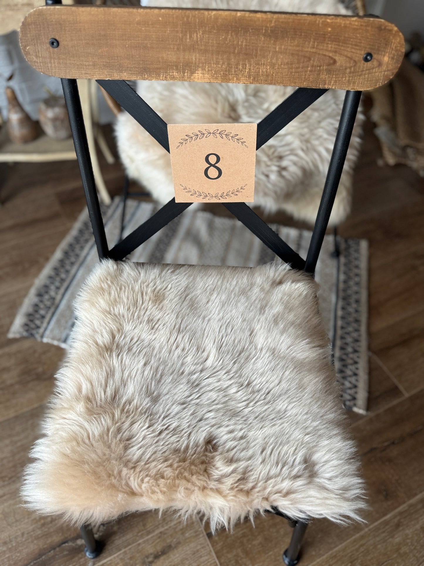 Eco-Friendly Sheepskin Mat – Calming Bed for Anxious Pets | Handmade Matt for Dogs and Cats