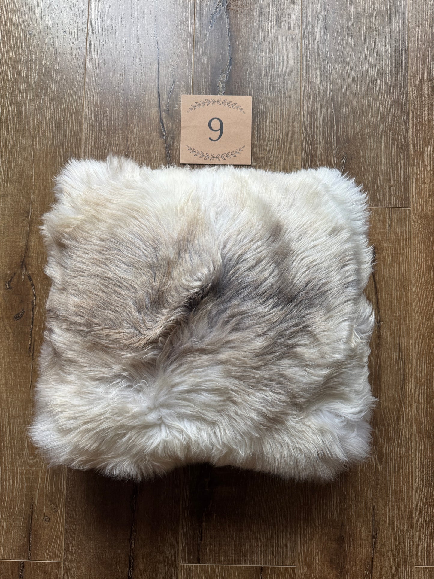 Luxurious Sheepskin Cushion Cover – Handmade Long Wool Pillow
