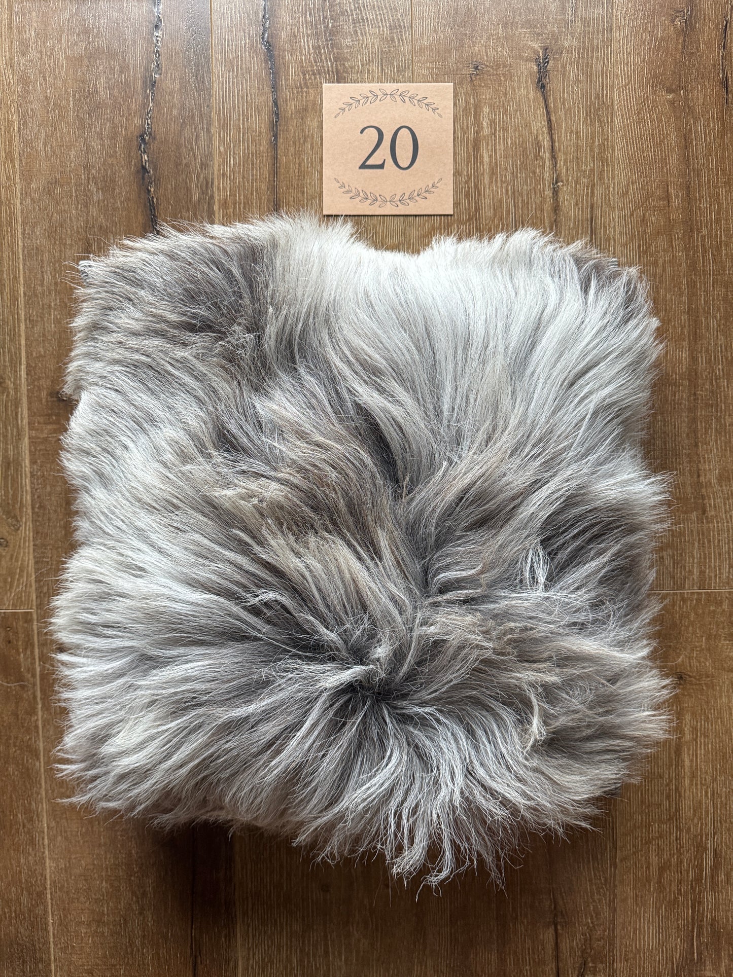 Luxurious Sheepskin Cushion Cover – Handmade Long Wool Pillow