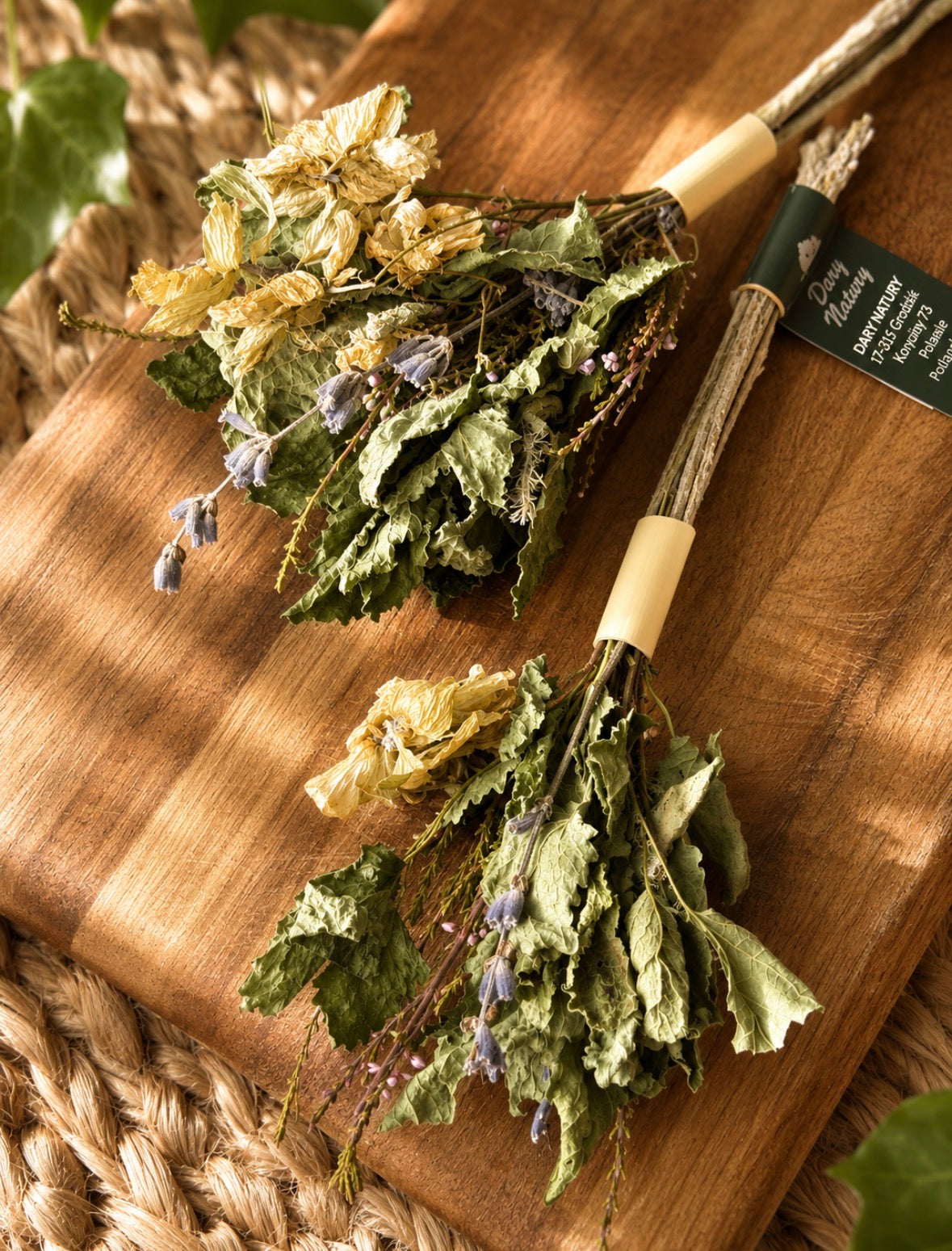 Organic Herbal Tea Blend | Melissa, Lavender, Heather, Hops (Polish Eco Farm)  Tea‑Pop 2 psc.