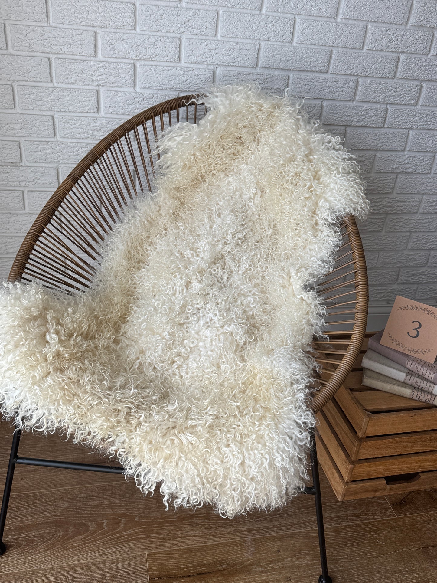 Follkee Gotland Sheepskin Rug Natural Humanely Sourced