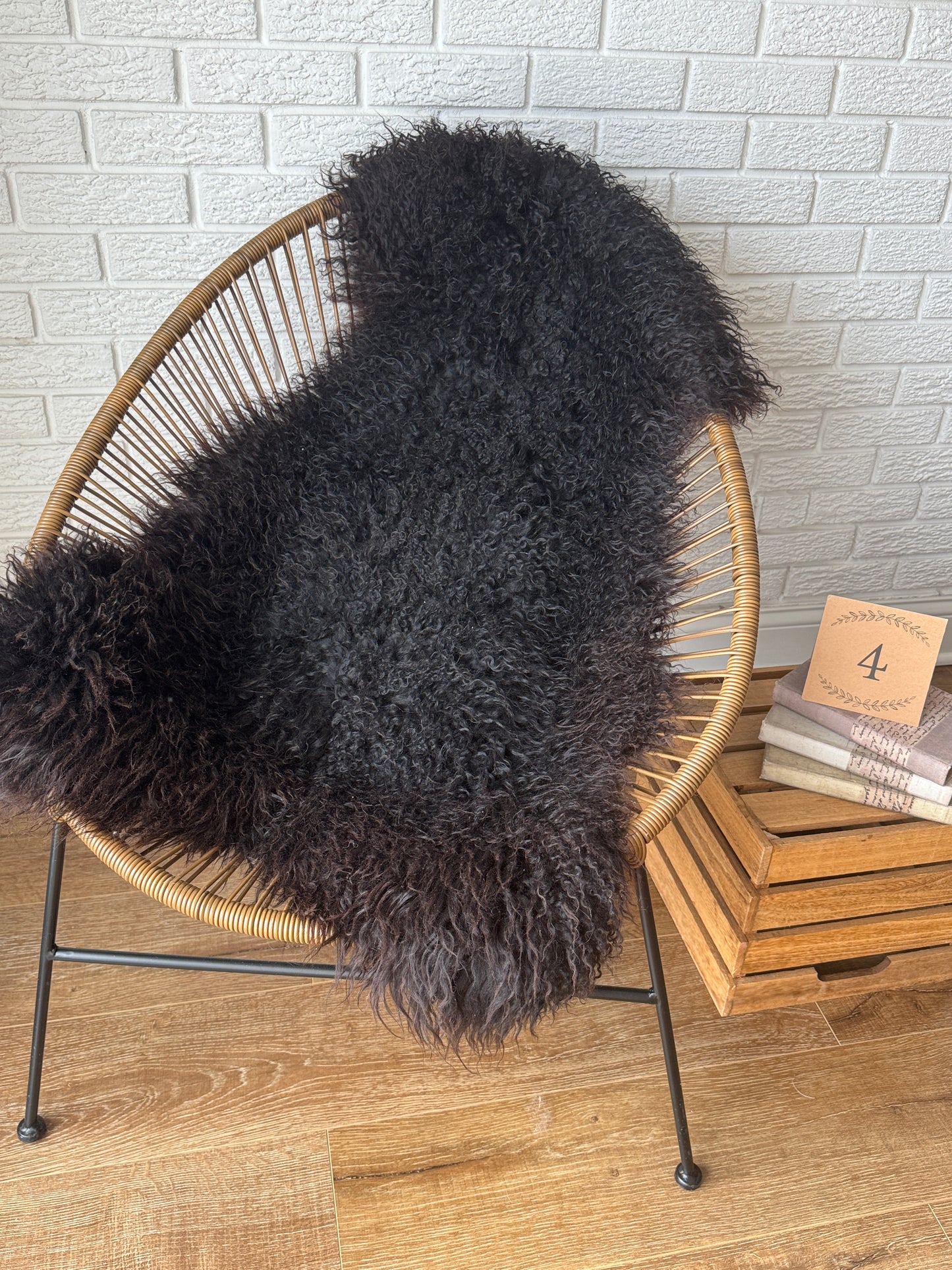 Follkee Gotland Sheepskin Rug Natural Humanely Sourced