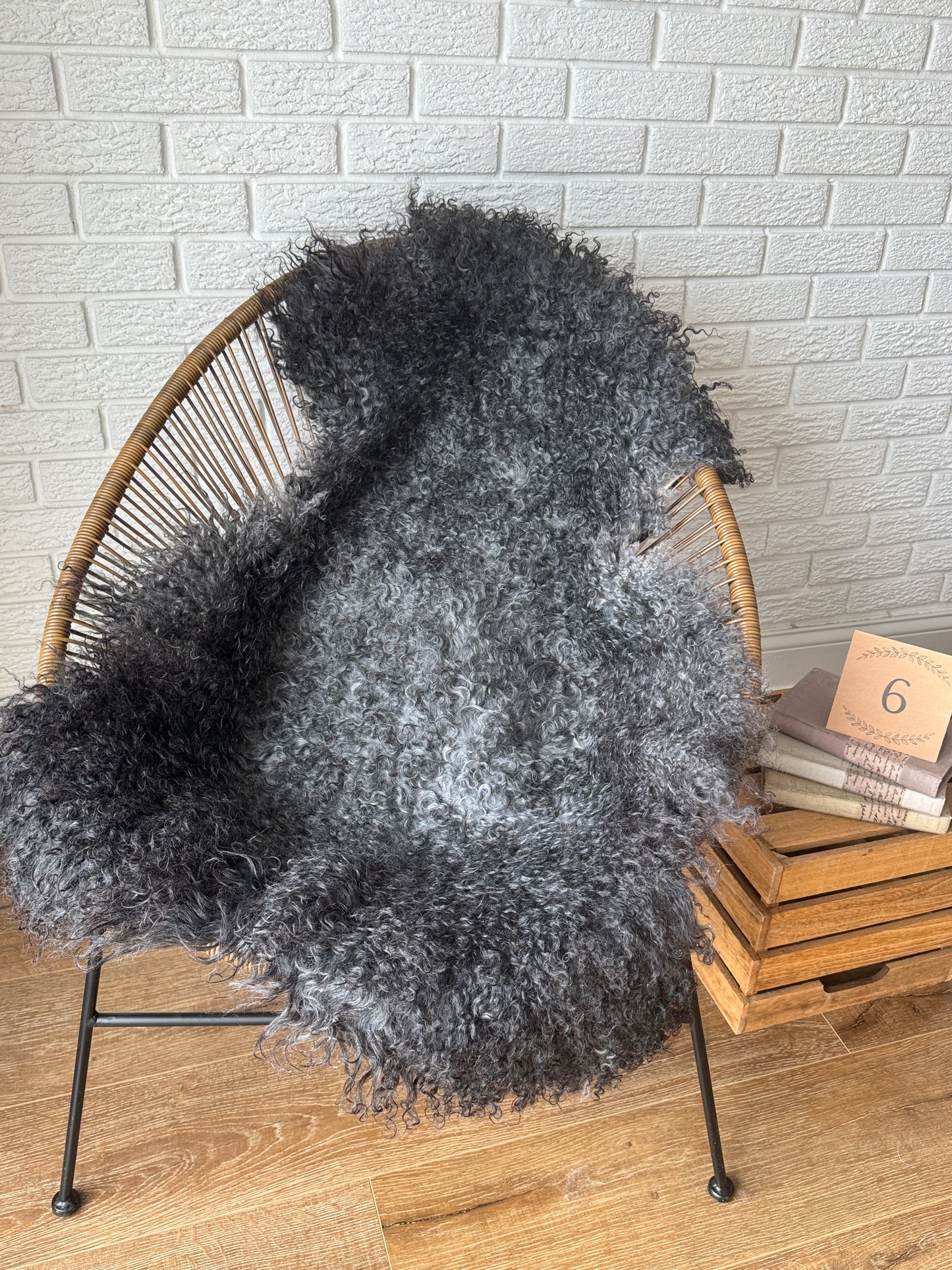 Follkee Gotland Sheepskin Rug Natural Humanely Sourced