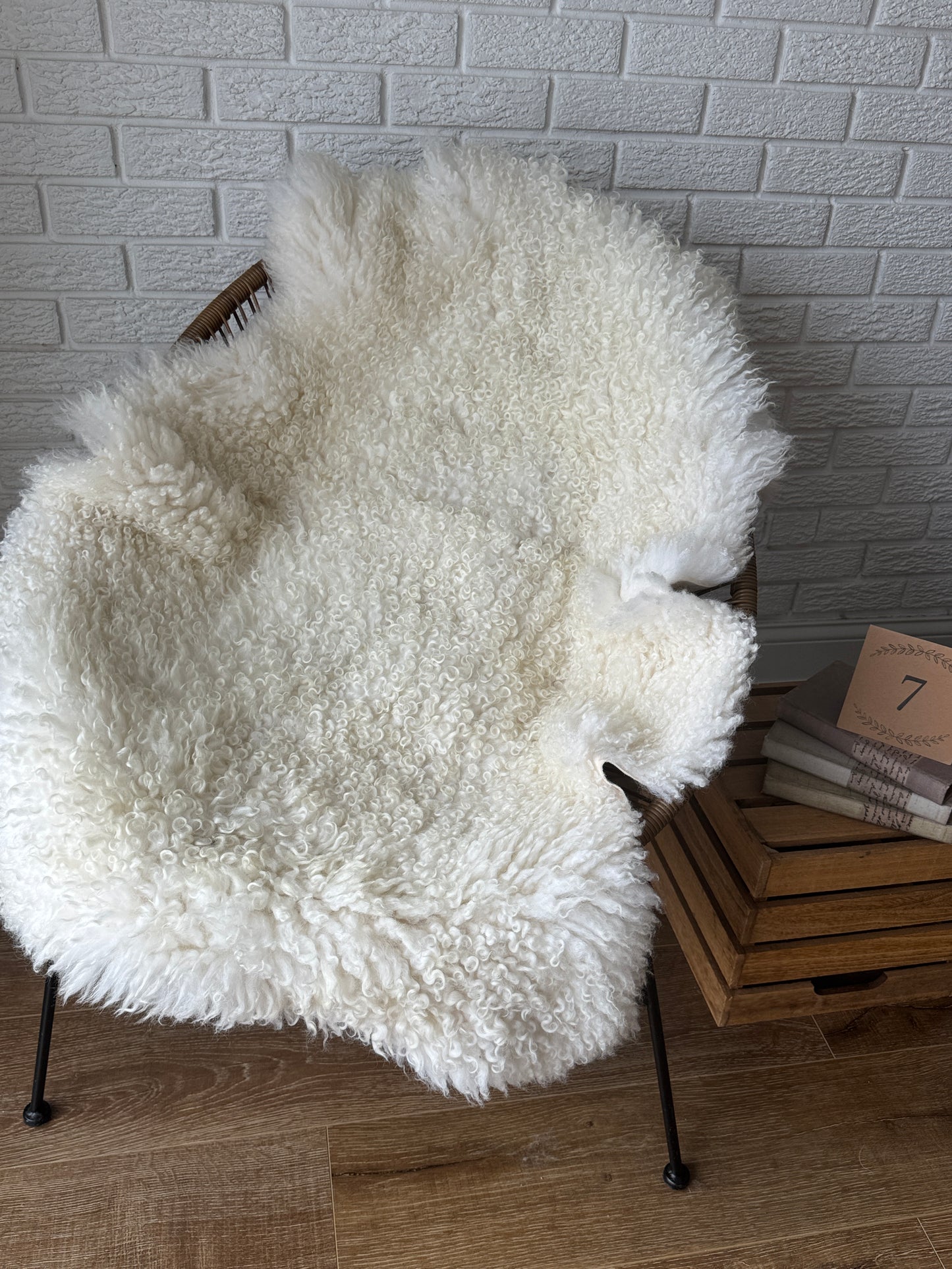 Follkee Gotland Sheepskin Rug Natural Humanely Sourced