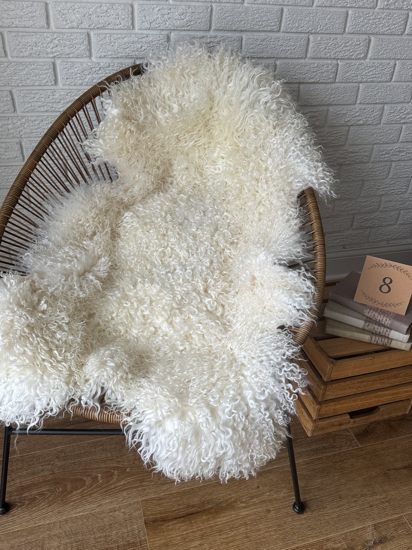 Follkee Gotland Sheepskin Rug Natural Humanely Sourced