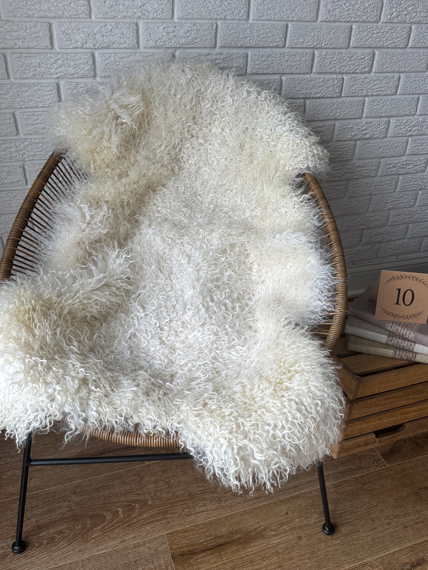 Follkee Gotland Sheepskin Rug Natural Humanely Sourced