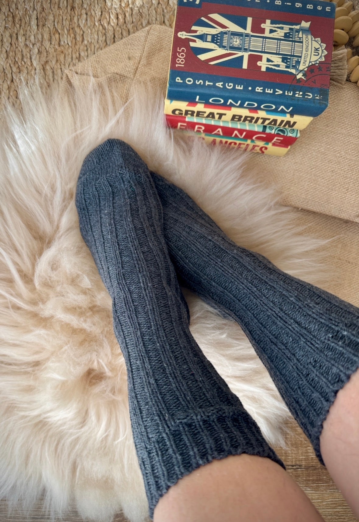 Follkee Merino Wool Socks for Women's and Men's, Perfect for Spring Hiking, Trekking, Great Gift Idea