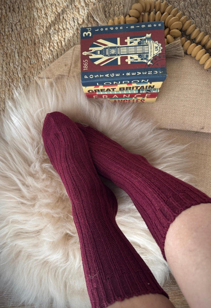 Follkee Merino Wool Socks for Women's and Men's, Perfect for Spring Hiking, Trekking, Great Gift Idea