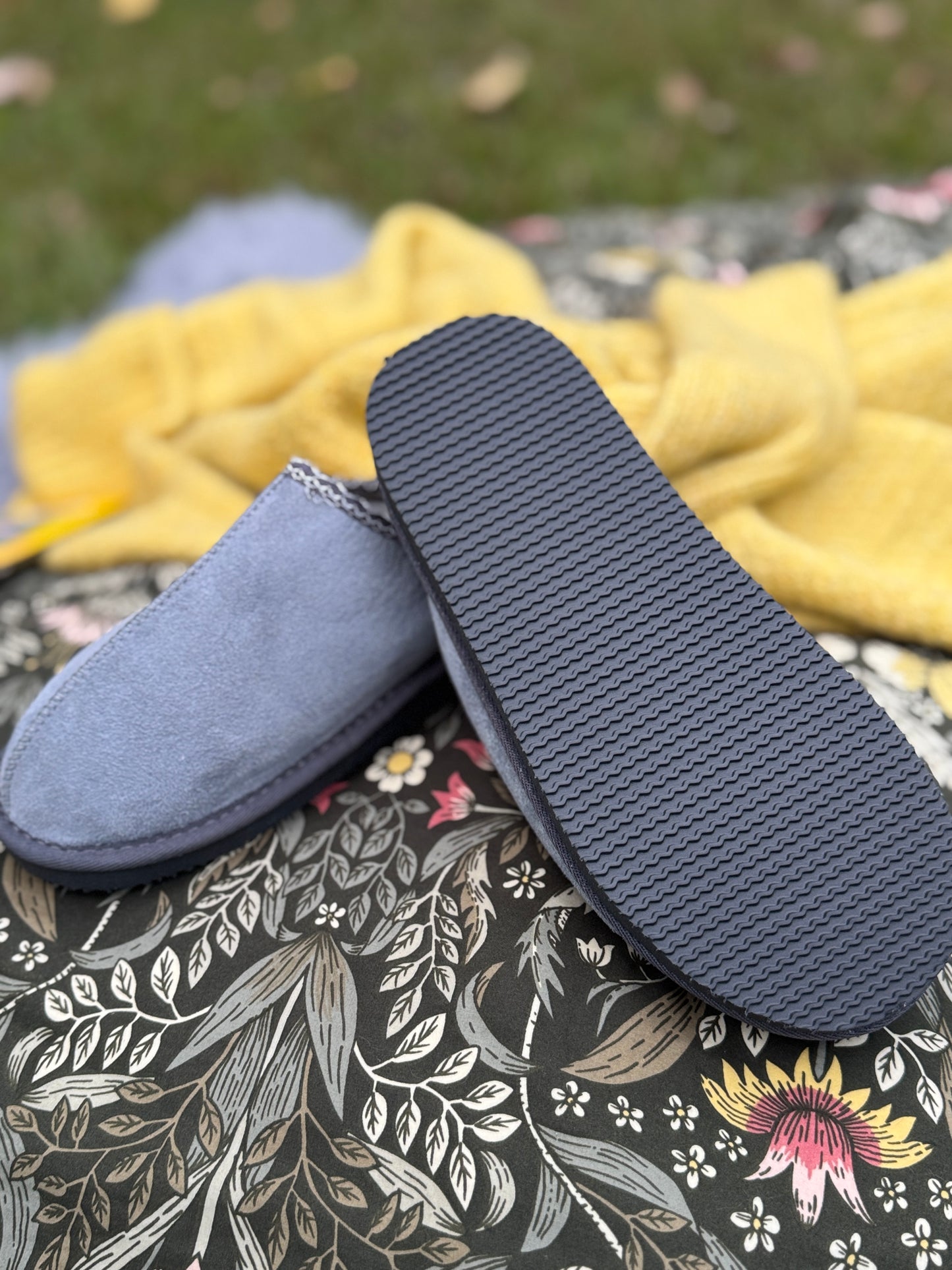 Sheepskin Merino Wool Slippers Men and Women House Shoes Slip On Slippers handmade comfort for winter
