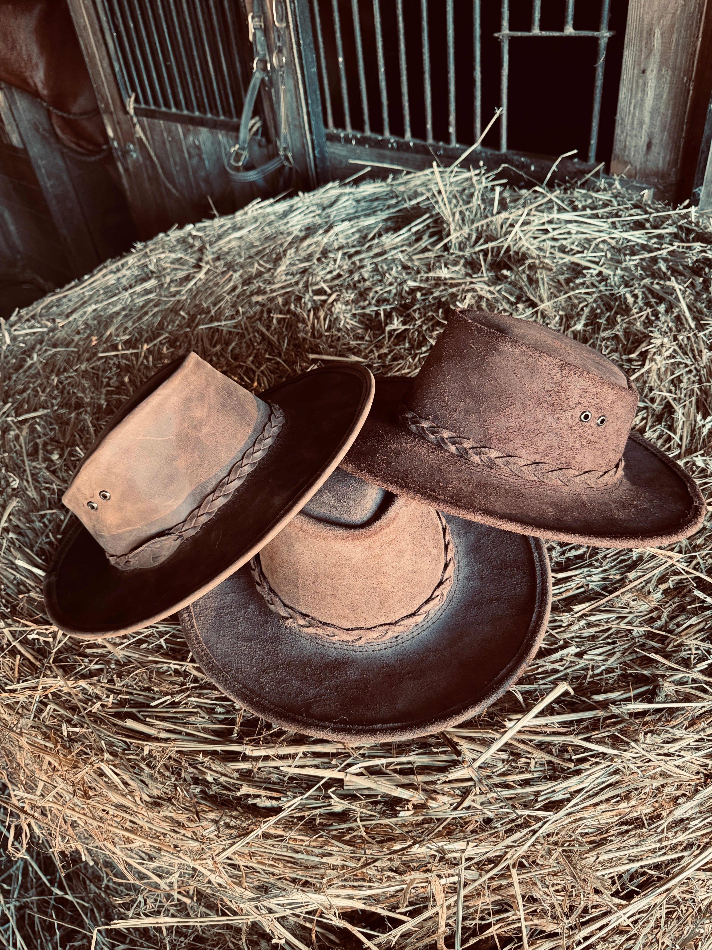 Handcrafted Follkee Western Hat – Genuine Leather Cowboy Vibes| Rodeo