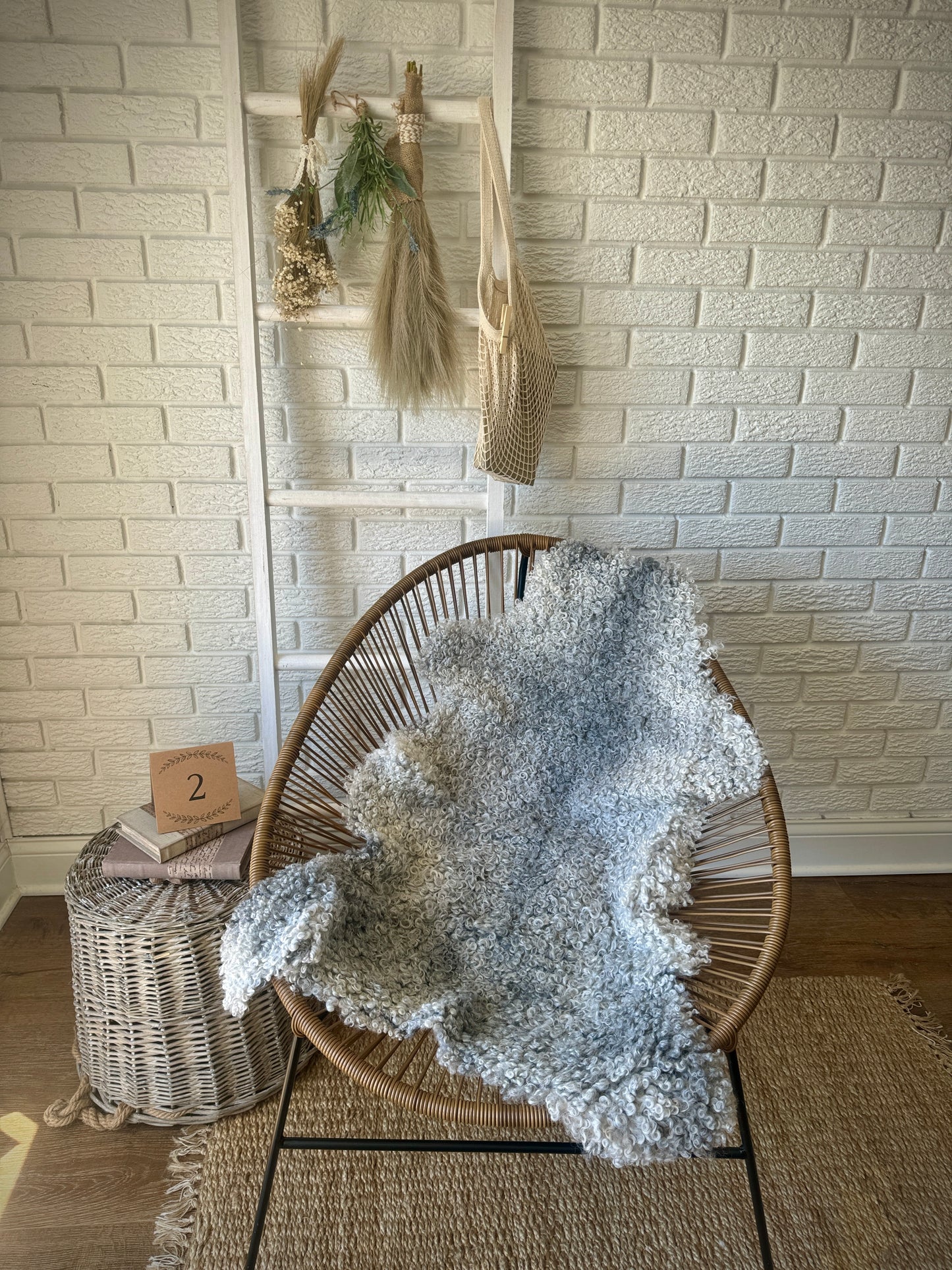 Follkee Gotland Sheepskin Rug Natural Humanely Sourced