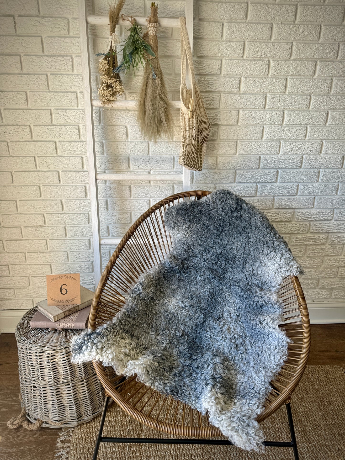 Follkee Gotland Sheepskin Rug Natural Humanely Sourced