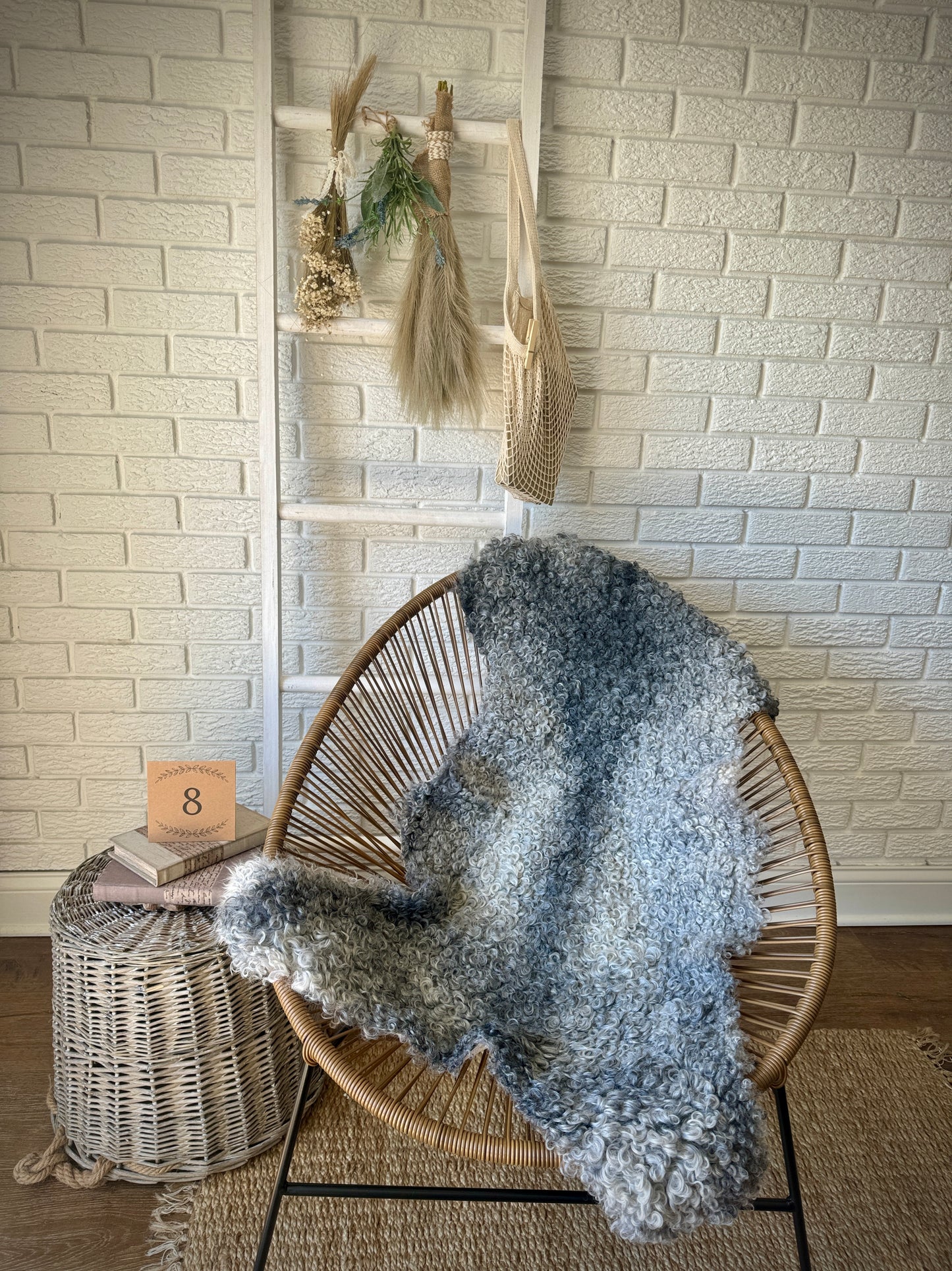 Follkee Gotland Sheepskin Rug Natural Humanely Sourced