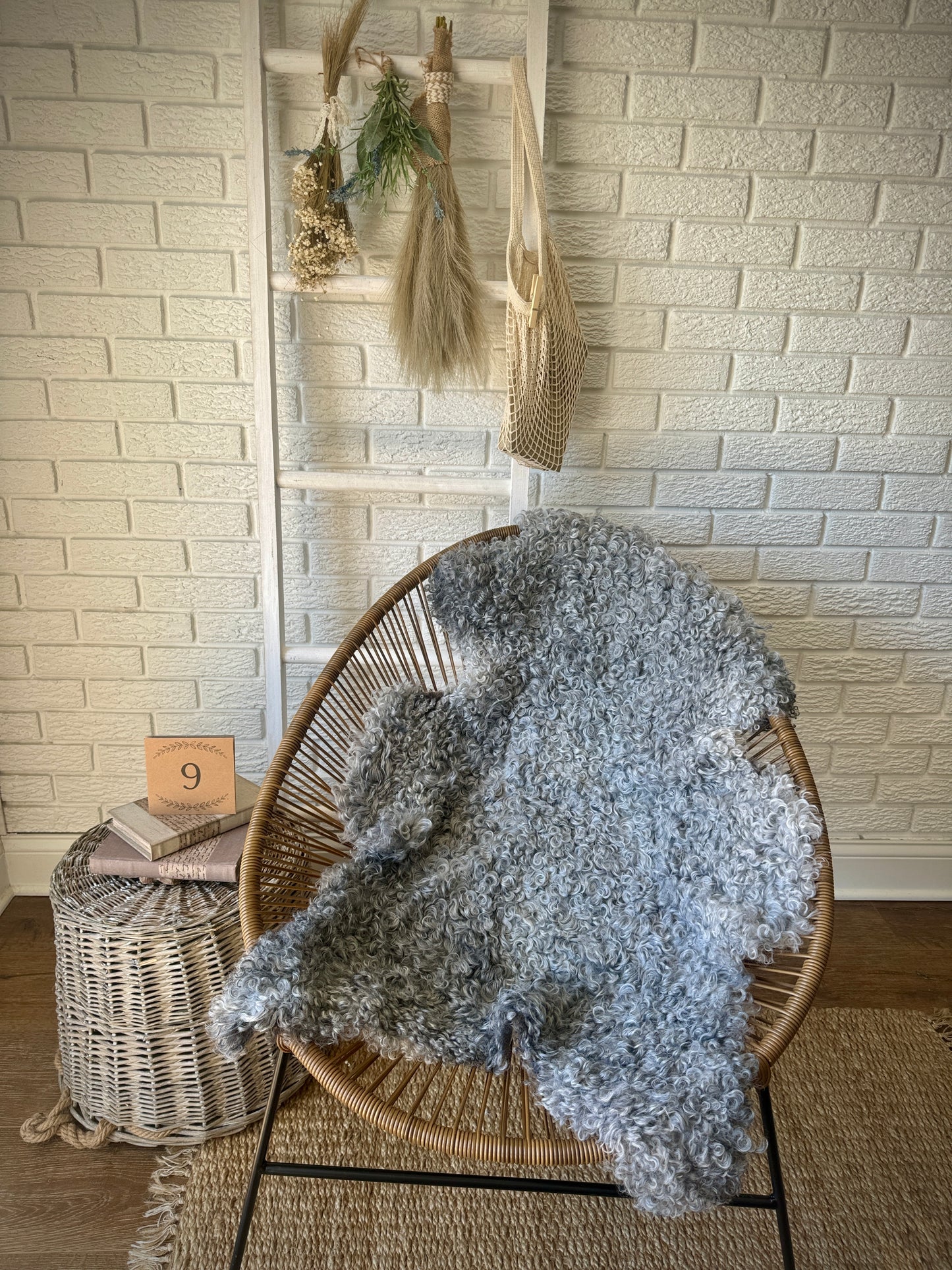 Follkee Gotland Sheepskin Rug Natural Humanely Sourced