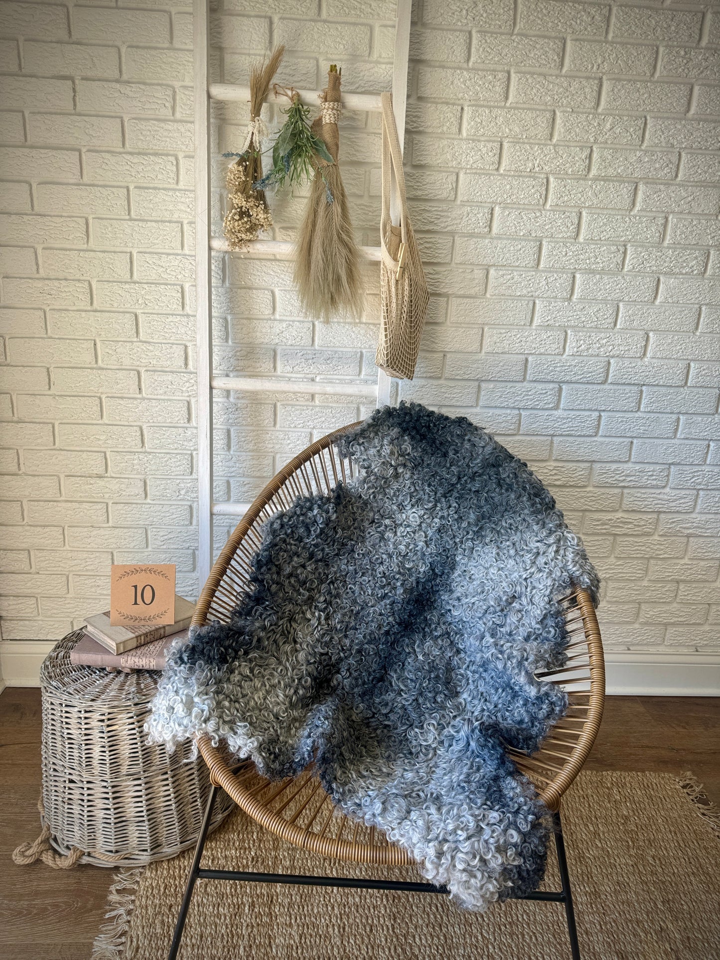 Follkee Gotland Sheepskin Rug Natural Humanely Sourced