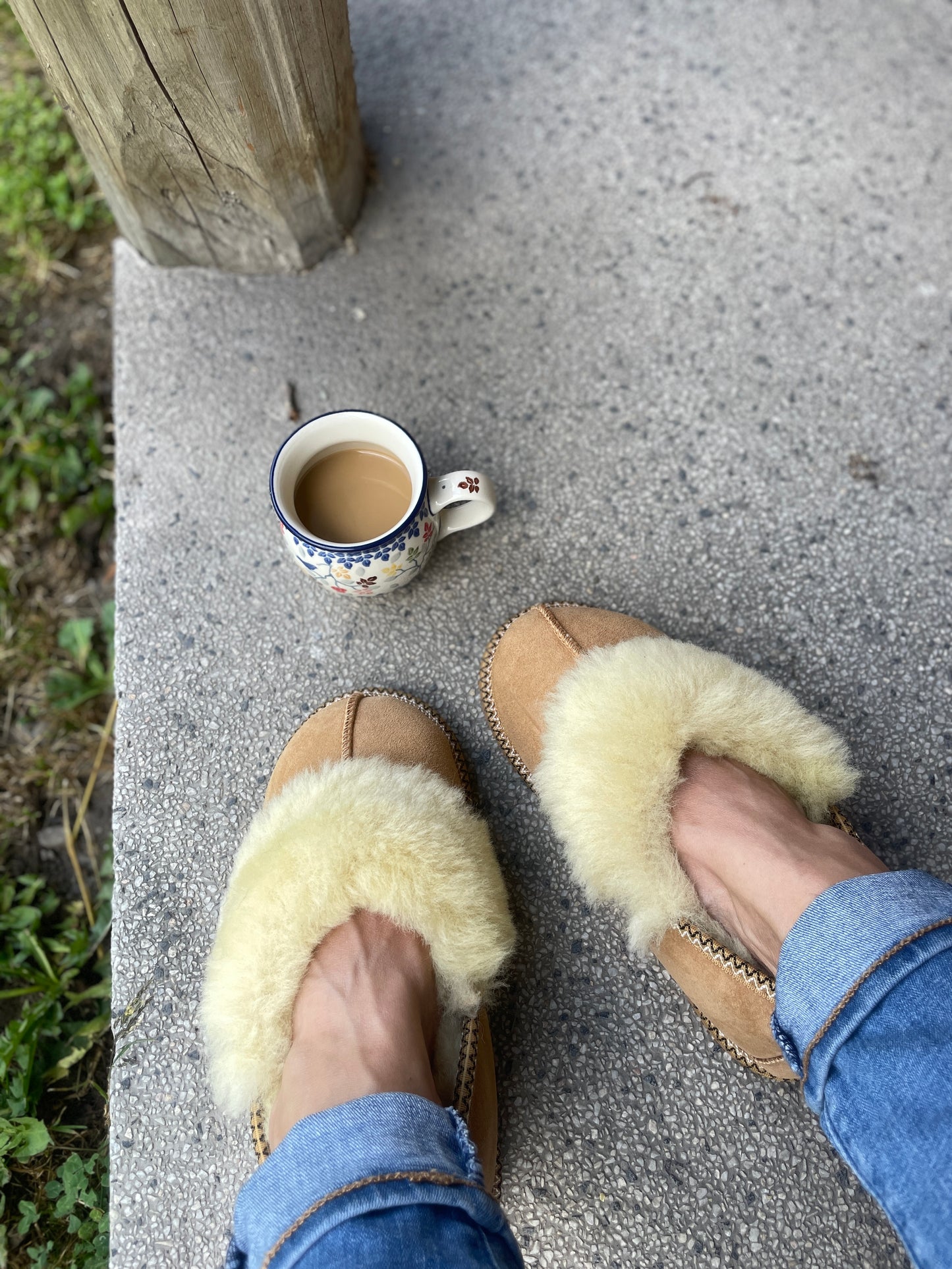 Natti Women's Moccasin Slippers SheepSkin Merino Wool Slippers , House Shoes