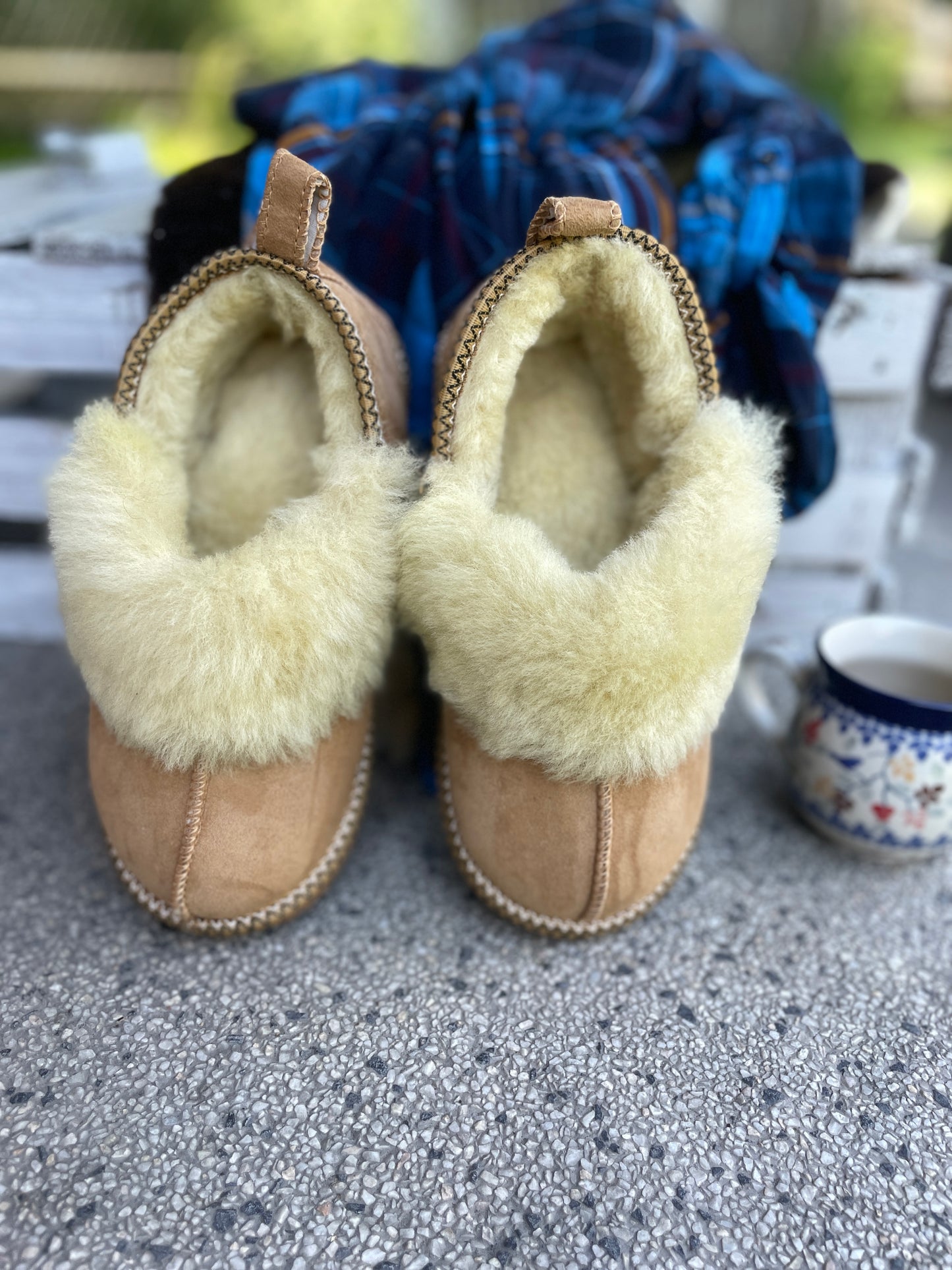 Natti Women's Moccasin Slippers SheepSkin Merino Wool Slippers , House Shoes