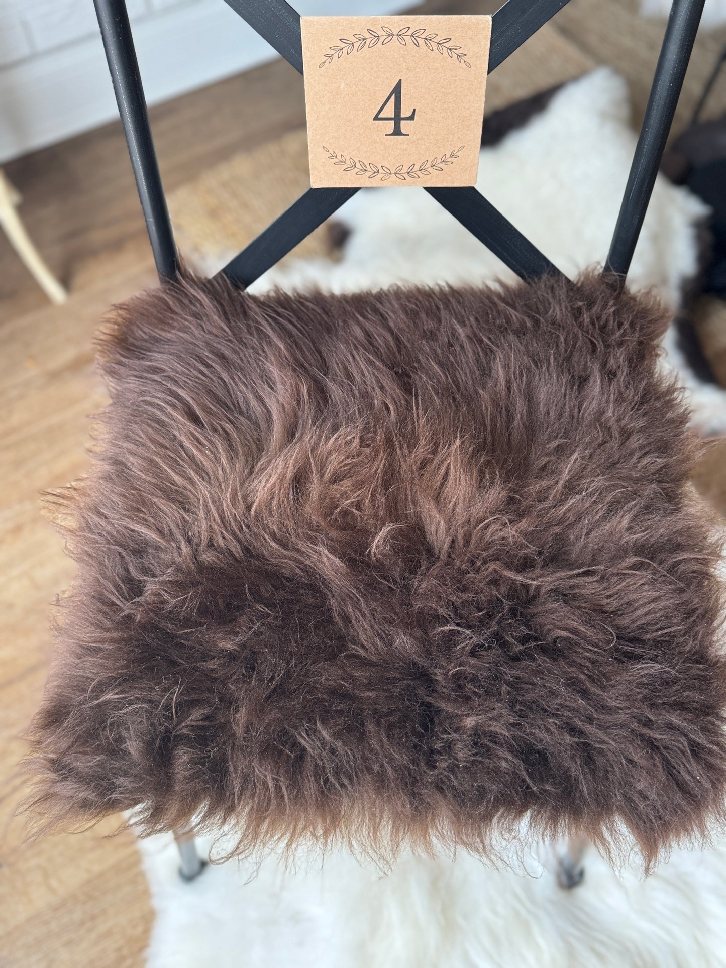 Eco-Friendly Sheepskin Mat – Calming Bed for Anxious Pets | Handmade Matt for Dogs and Cats