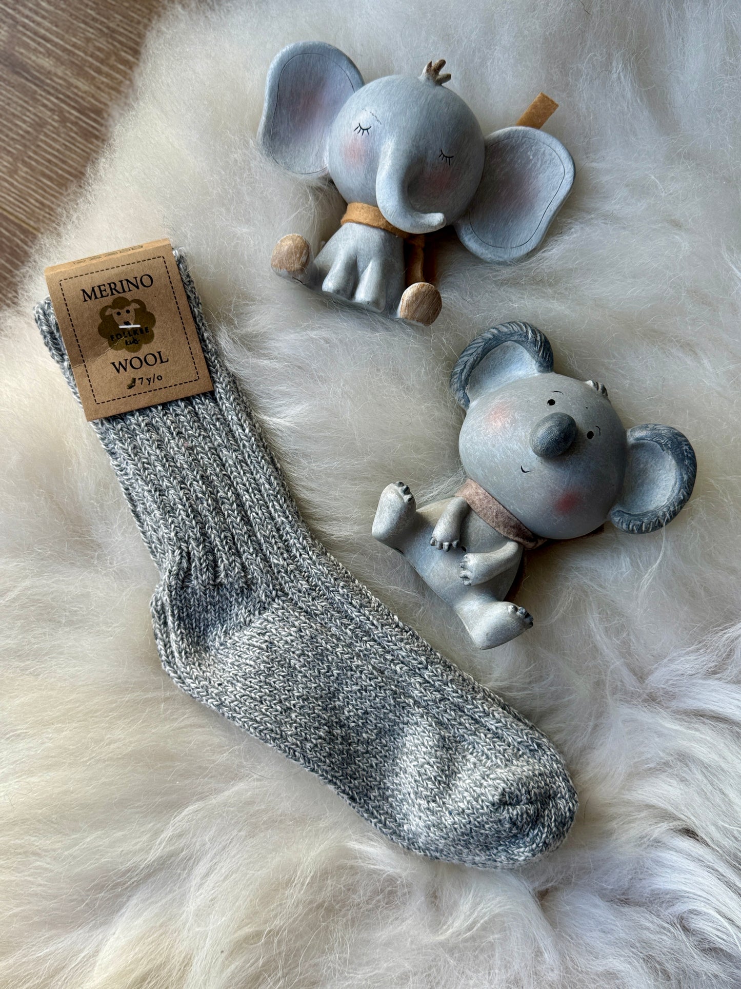 Stylish Kids Merino Wool Socks by Follkee