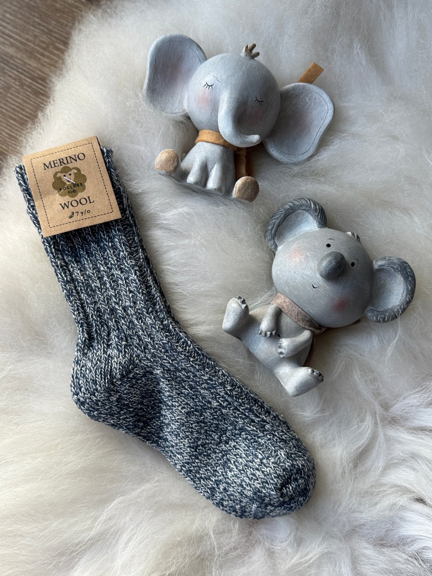 Stylish Kids Merino Wool Socks by Follkee
