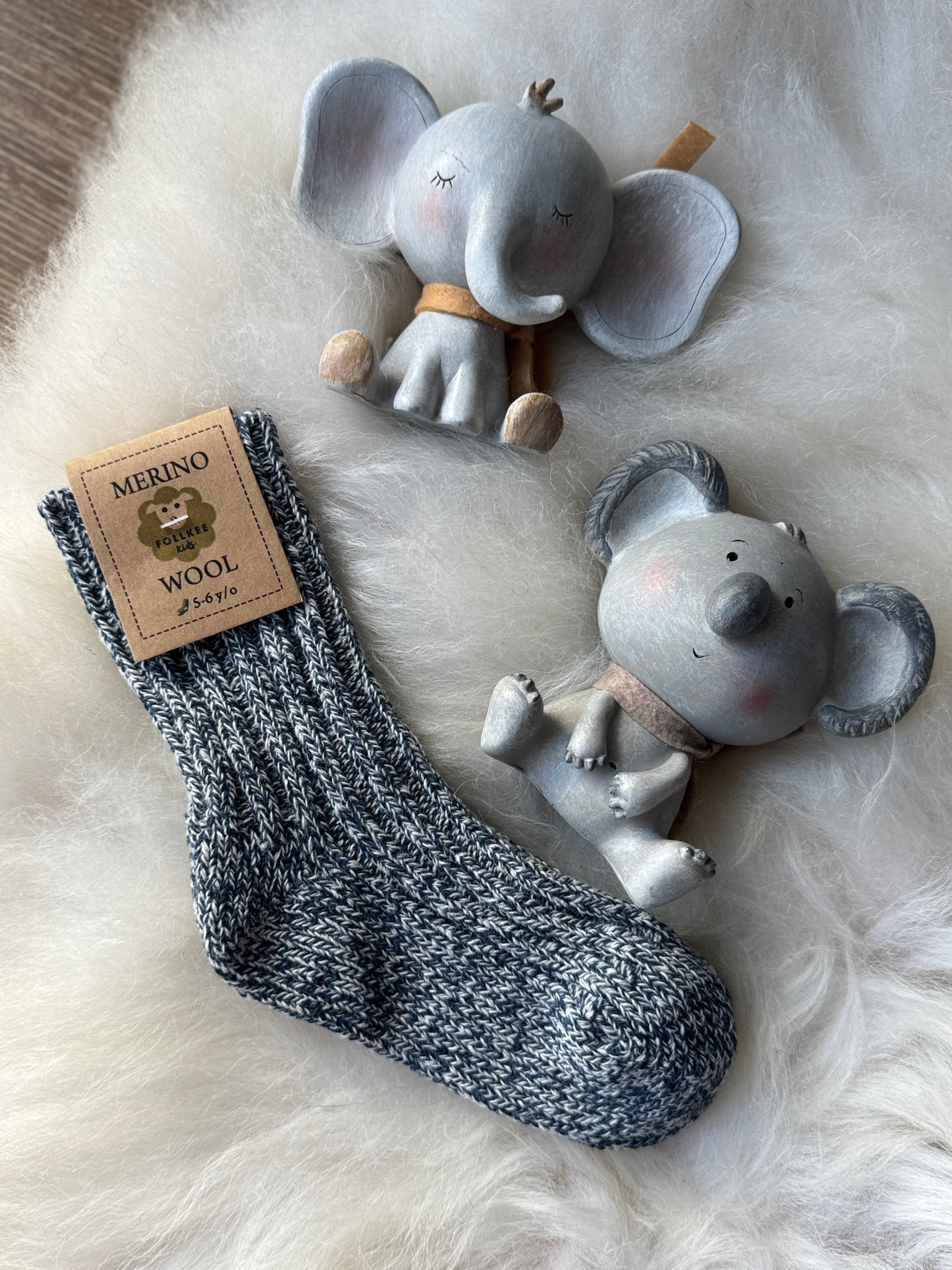 Stylish Kids Merino Wool Socks by Follkee