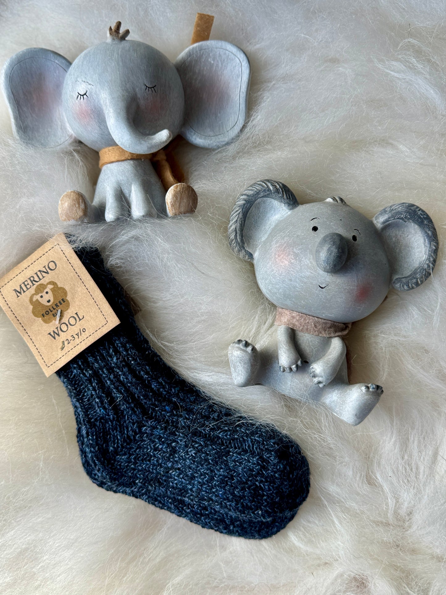 Stylish Toddler Merino Wool Socks by Follkee – Size 2T–3T