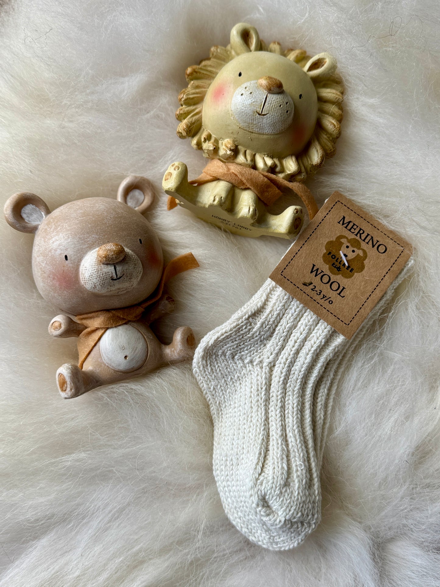 Stylish Toddler Merino Wool Socks by Follkee – Size 2T–3T