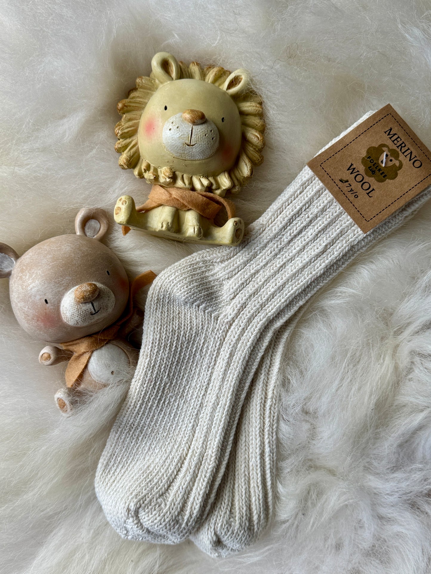 Stylish Kids Merino Wool Socks by Follkee